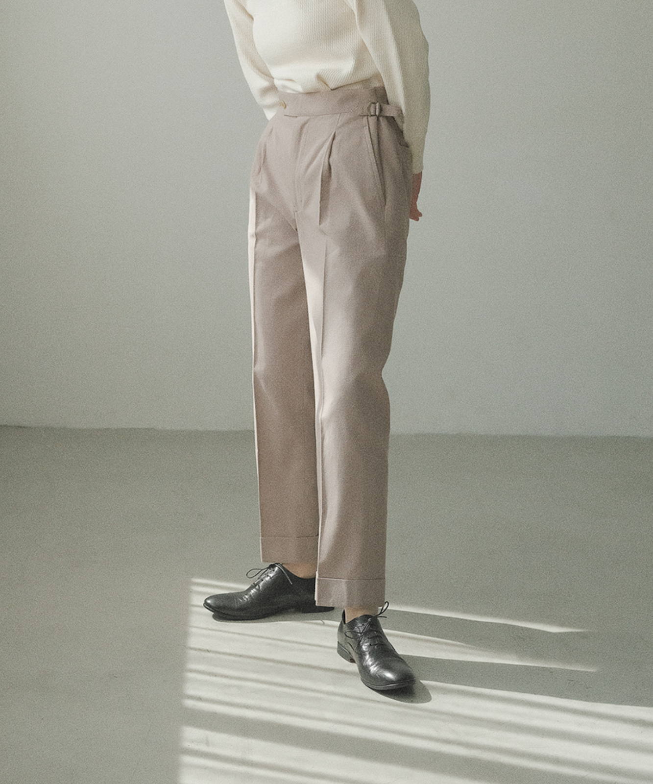 adjustment trousers -KISHIDAMIKI adjustment trousers -KISHIDAMIKI