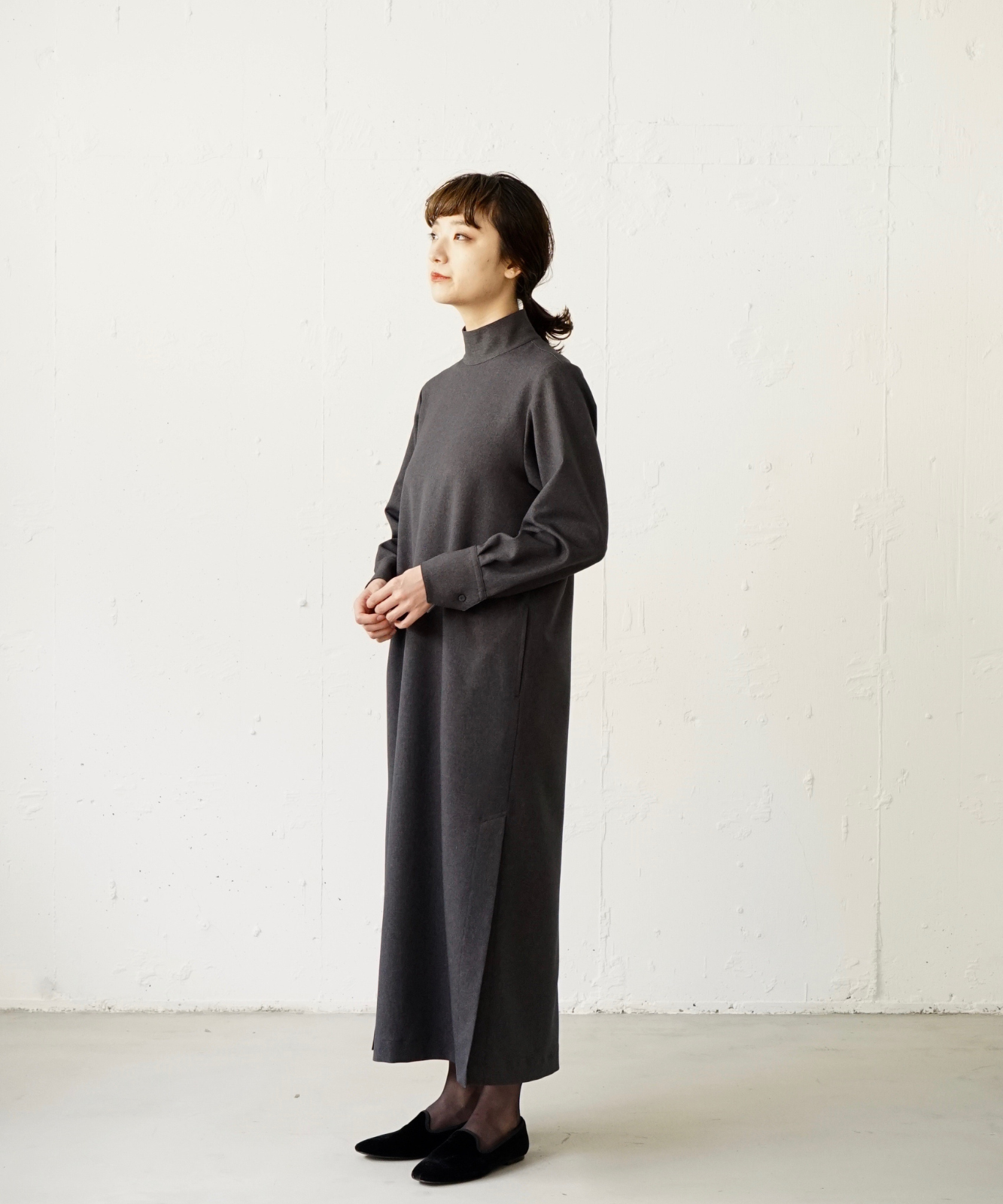 ≪予約販売≫high neck primitive one piece(ハイネックプリミティブワンピース)≪2023年7月21日13:00販売開始≫≪2023年10月下旬発送予定≫