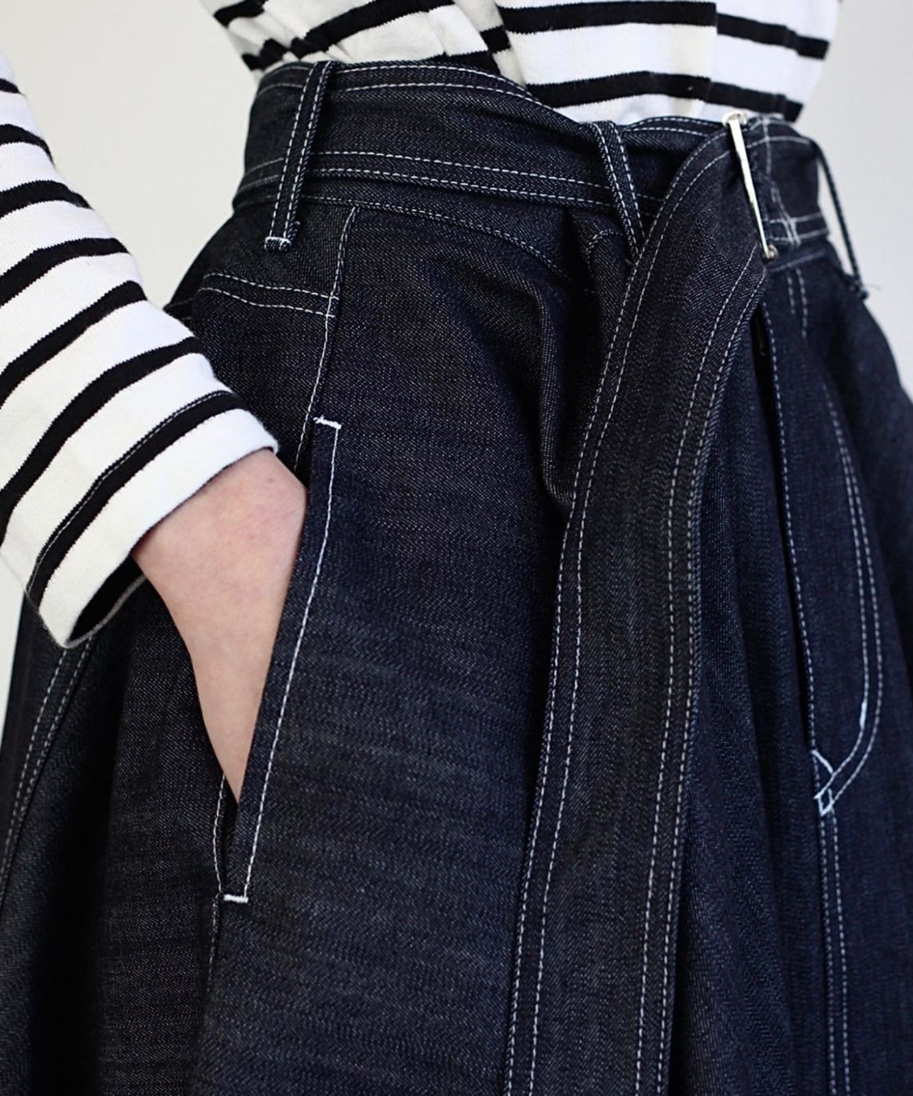 ≪通常販売≫super flare denim skirt(スーパーフレアデニムスカート)