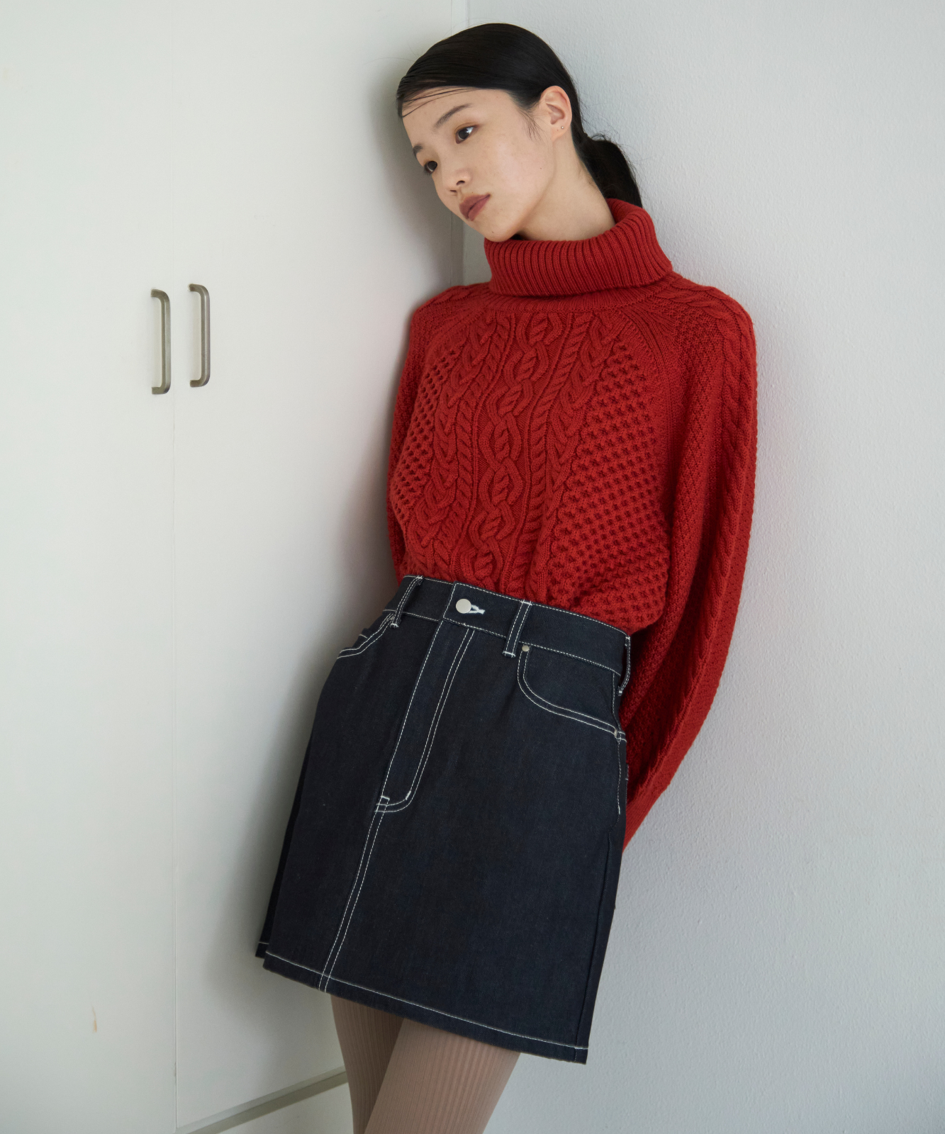 ≪通常販売≫adjust denim mini skirt(アジャストデニムミニスカート)