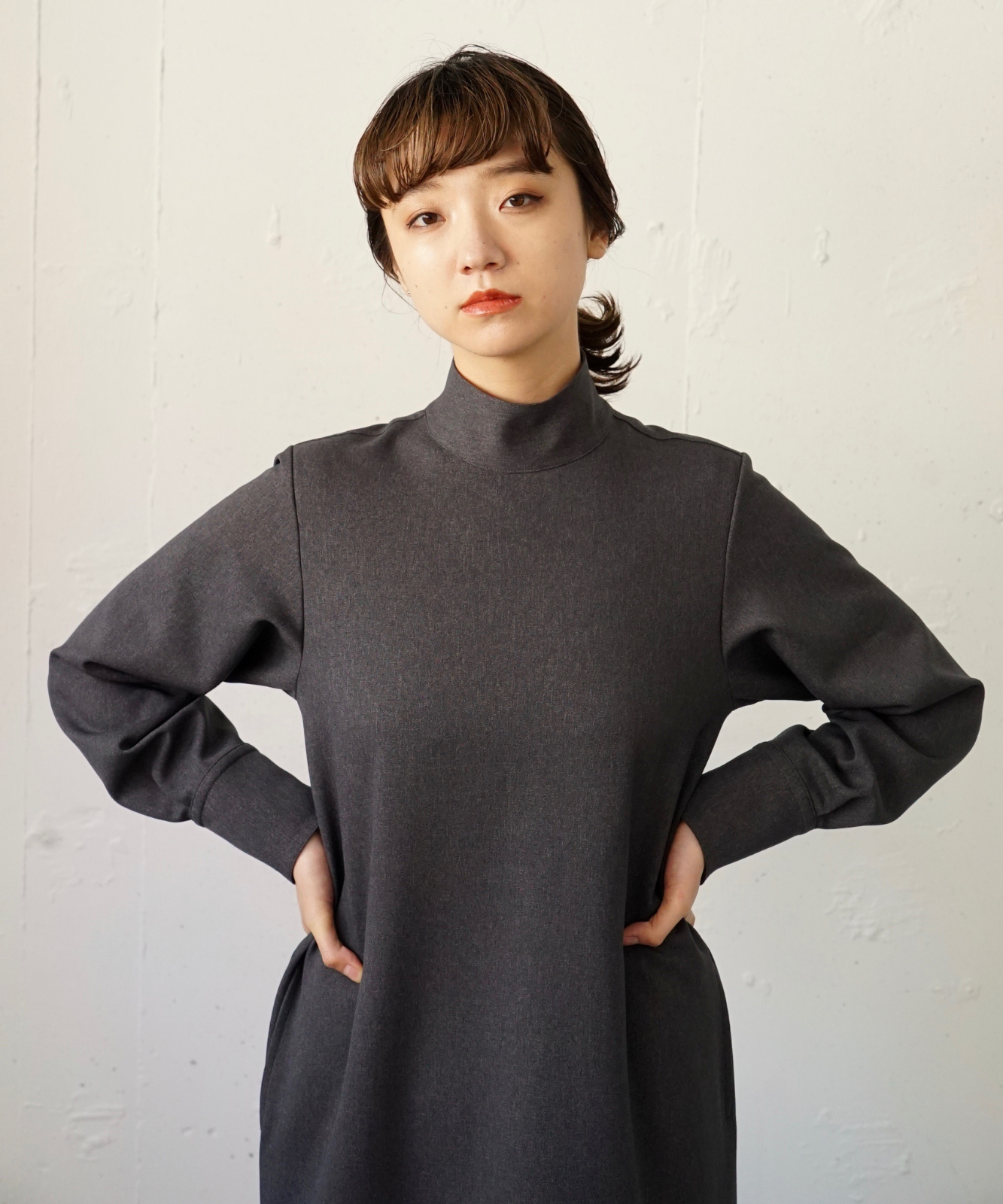≪予約販売≫high neck primitive one piece(ハイネックプリミティブワンピース)≪2023年7月21日13:00販売開始≫≪2023年10月下旬発送予定≫