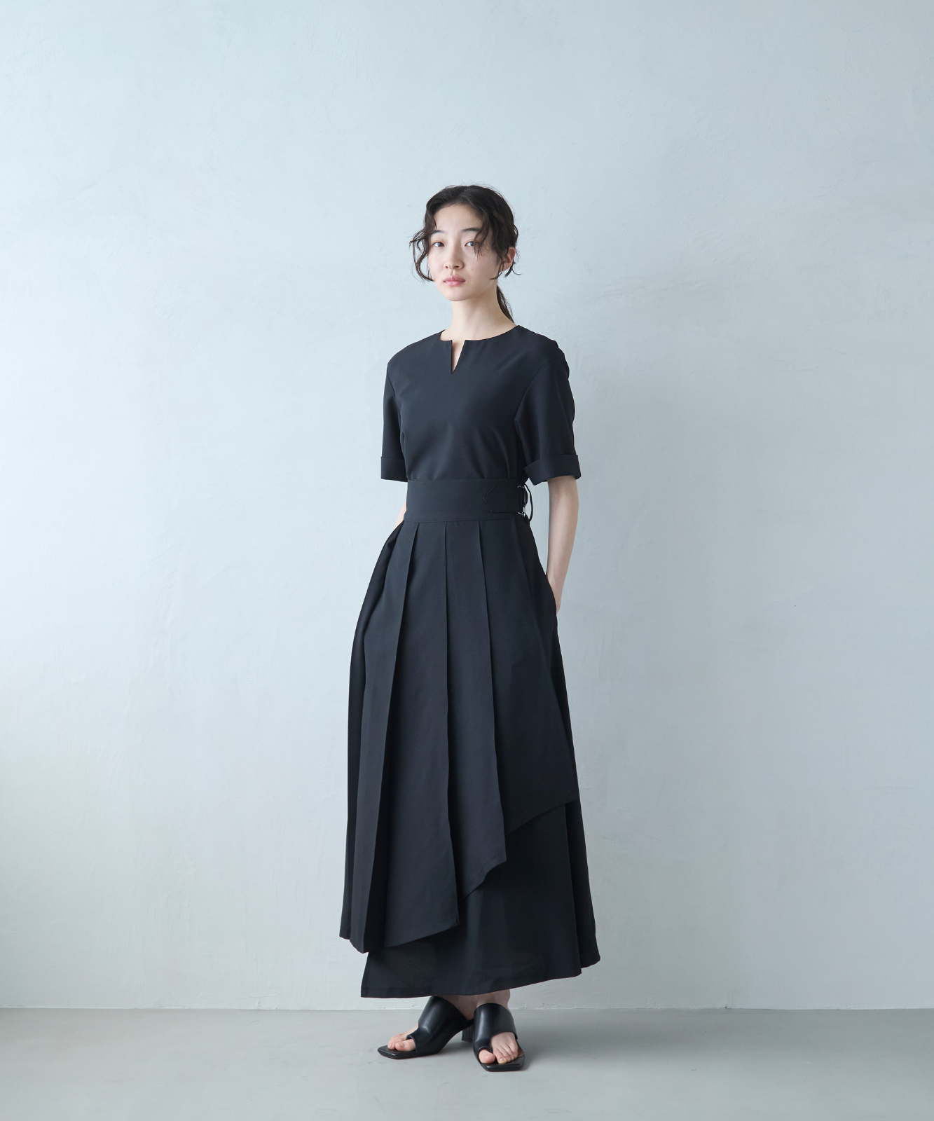 ≪通常販売≫【THE DRESS #08】tender tuck skirt(テンダータックスカート)≪2026年6月19日12:00販売開始≫