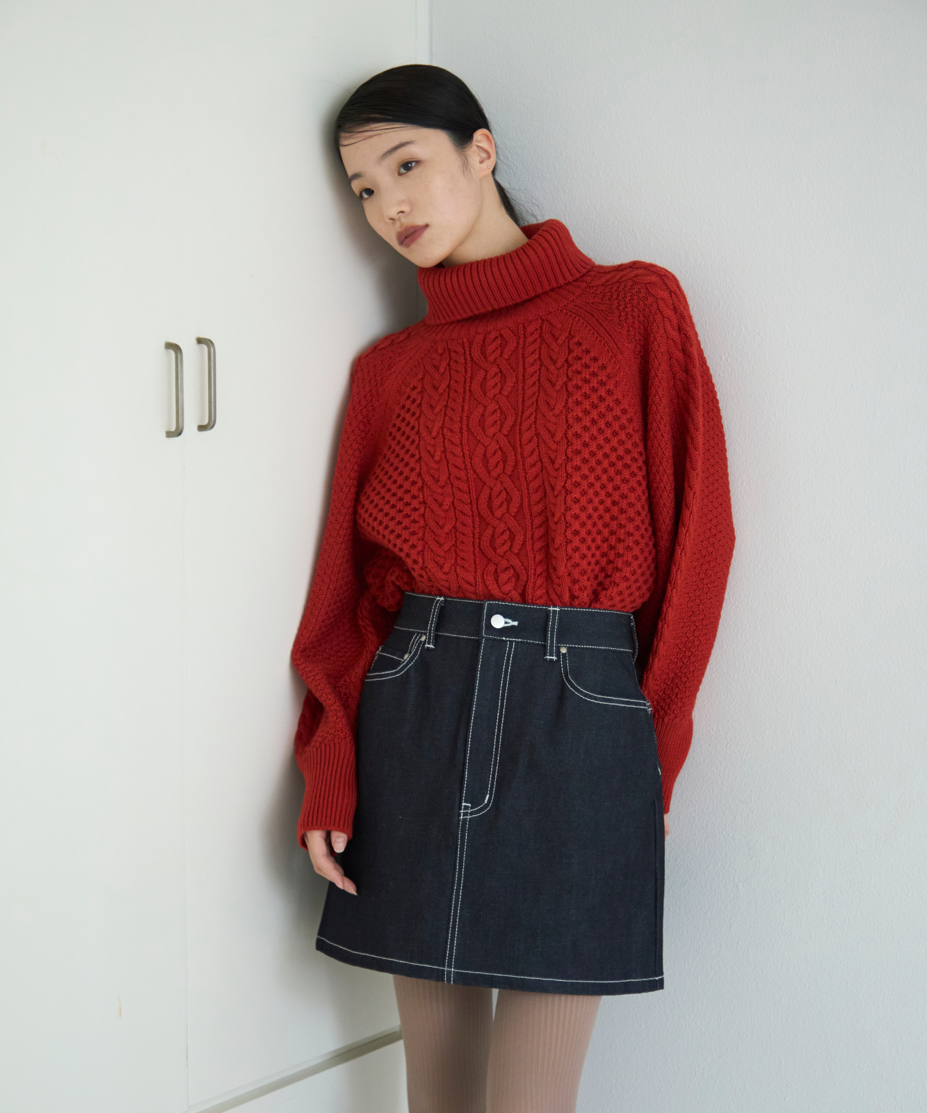 ≪通常販売≫adjust denim mini skirt(アジャストデニムミニスカート)