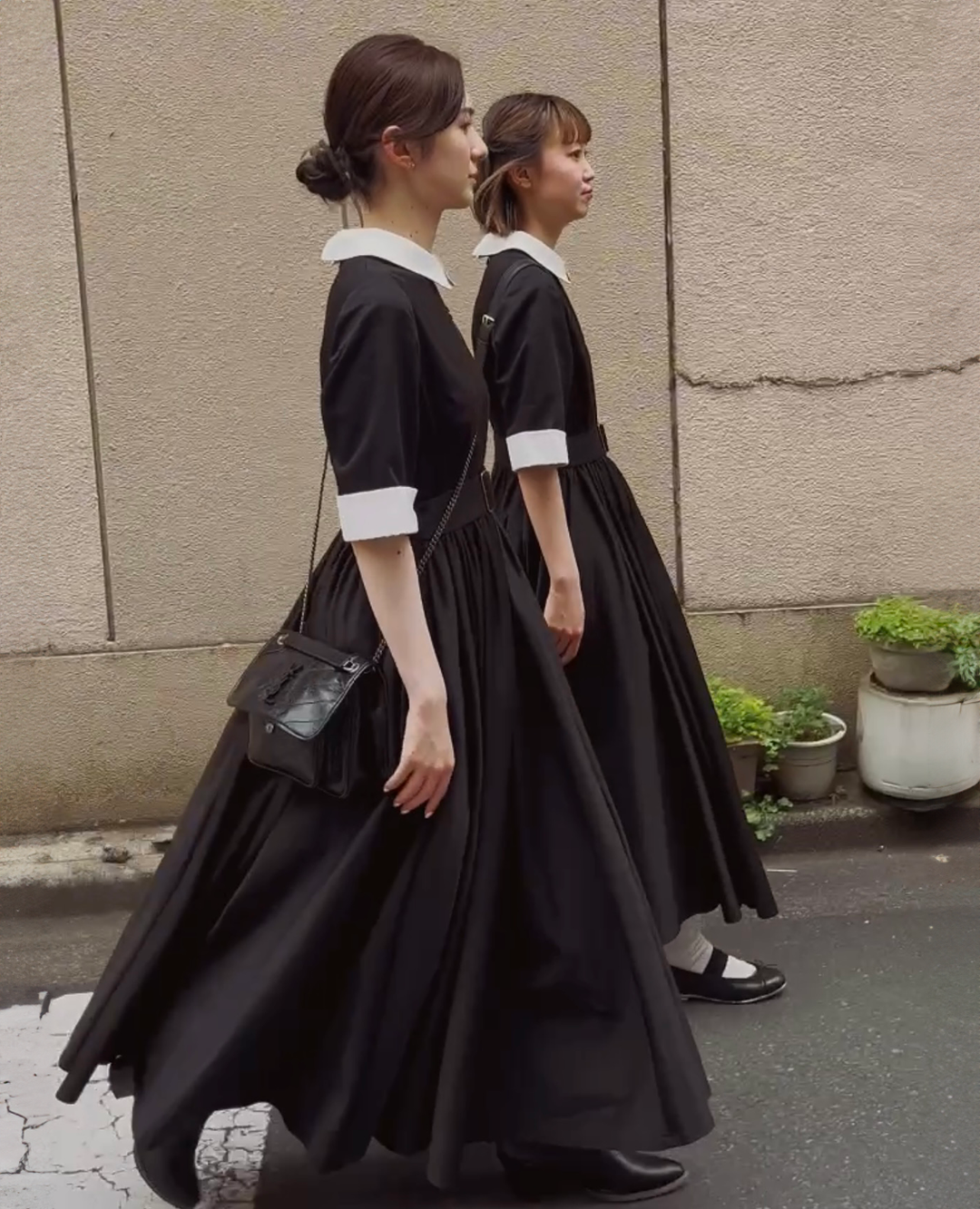 foufou バイカラーワンピース THE DRESS#22 foufou バイカラーワンピース THE DRESS#22