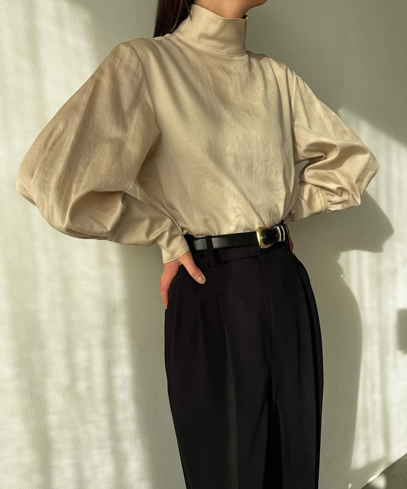 ≪通常販売≫high neck dress shirts (ハイネックドレスシャツ ≪通常販売≫high neck dress shirts (ハイネックドレスシャツ