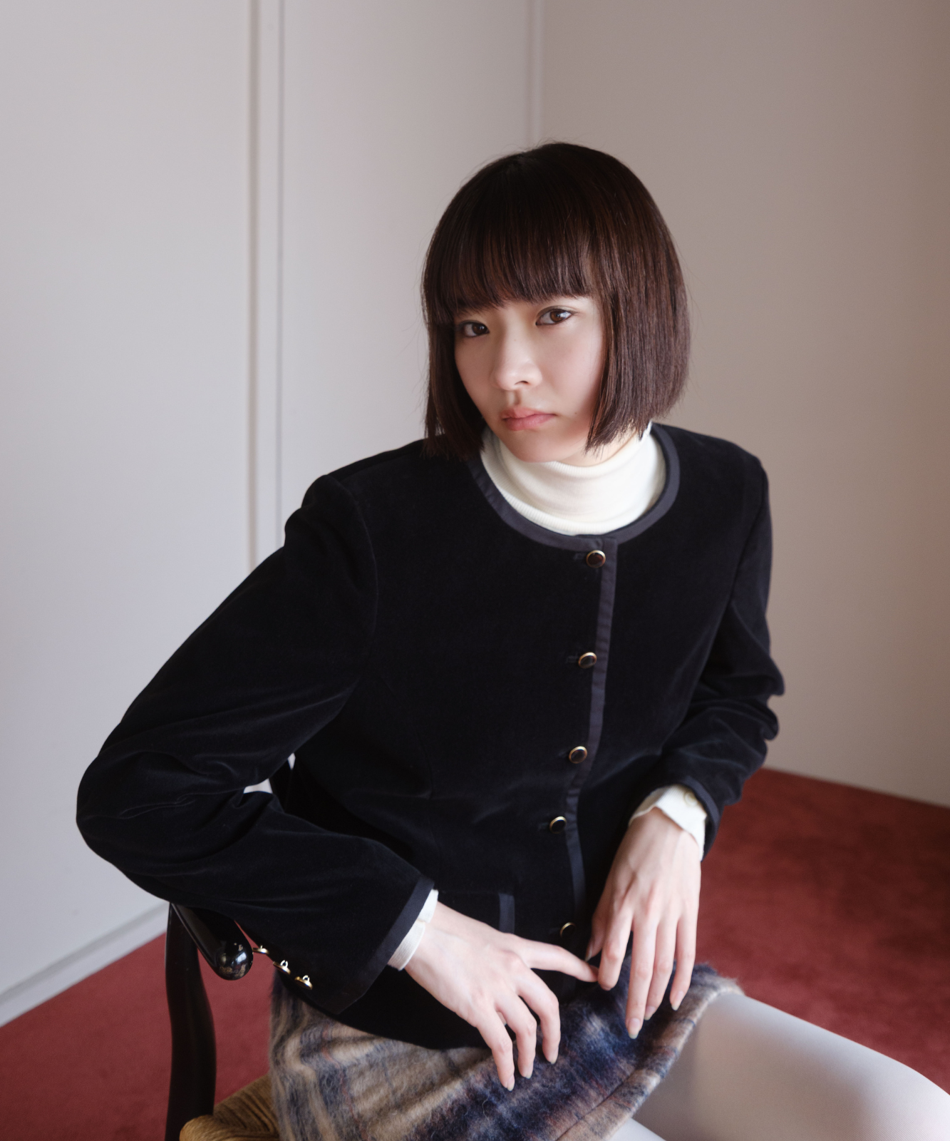 ≪web展示会≫velveteen jacket(ベルベッティーンジャケット)≪2025年5月2日12:00販売開始≫≪2025年11月発送予定≫