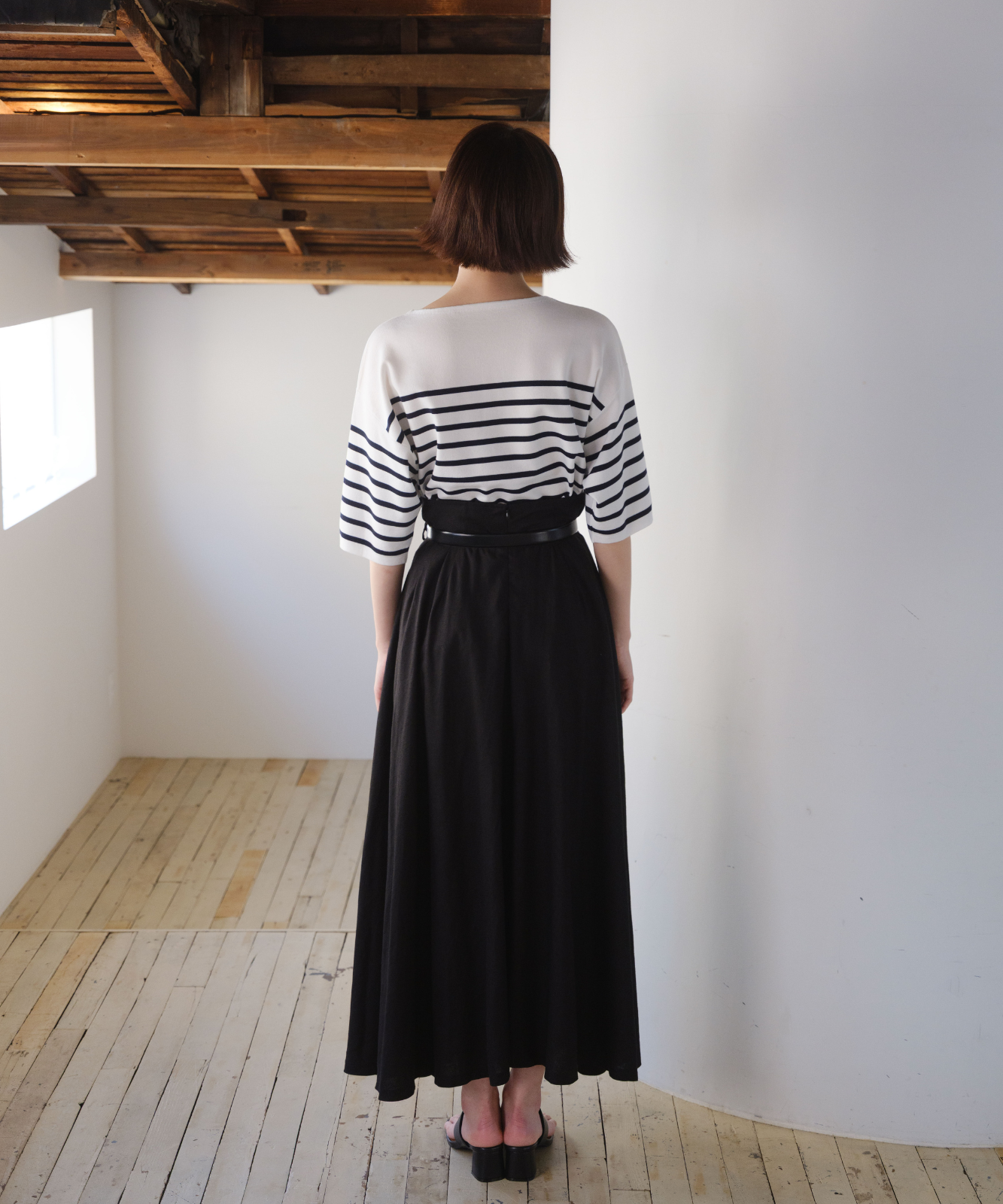 ≪通常販売≫linen flare skirt (リネンフレアスカート)