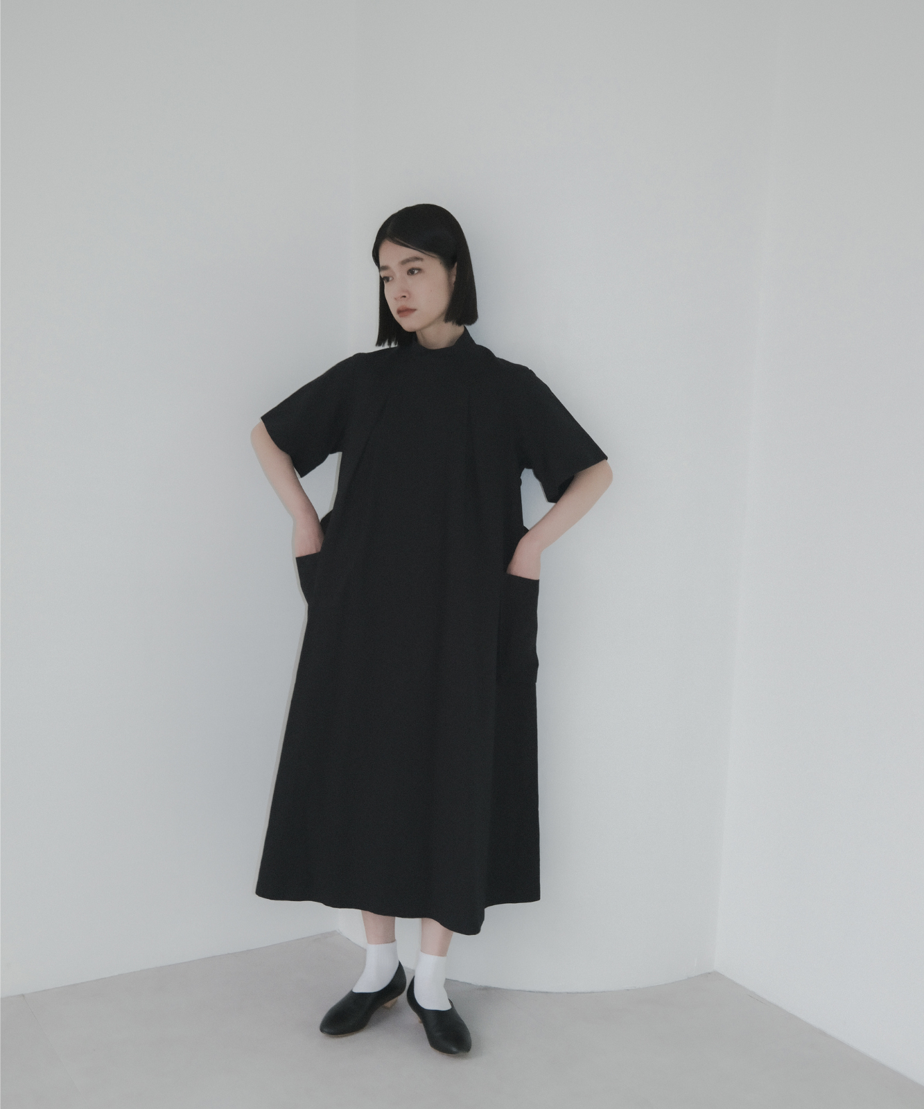 ≪在庫販売≫【THE DRESS #21】de medical high neck dress(ドイツメディカルハイネックドレス)≪2023年9月22日15:00販売開始≫