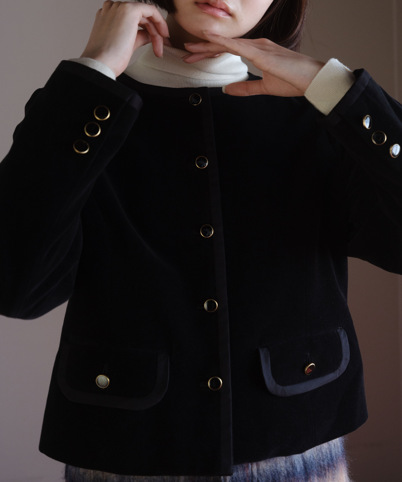 ≪web展示会≫velveteen jacket(ベルベッティーンジャケット)≪2025年5月2日12:00販売開始≫≪2025年11月発送予定≫