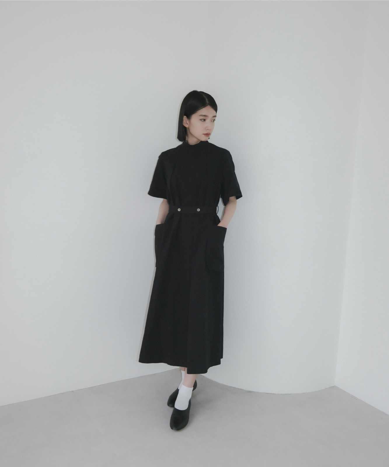 ≪在庫販売≫【THE DRESS #21】de medical high neck dress(ドイツメディカルハイネックドレス)≪2023年9月22日15:00販売開始≫