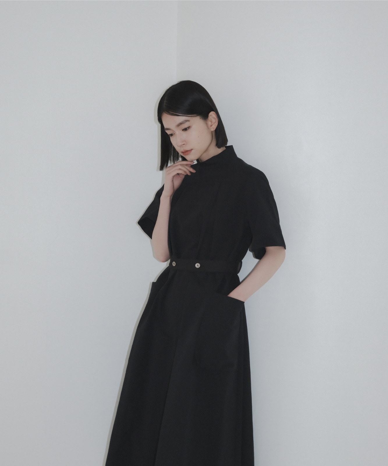 ≪在庫販売≫【THE DRESS #21】de medical high neck dress(ドイツメディカルハイネックドレス)≪2023年9月22日15:00販売開始≫