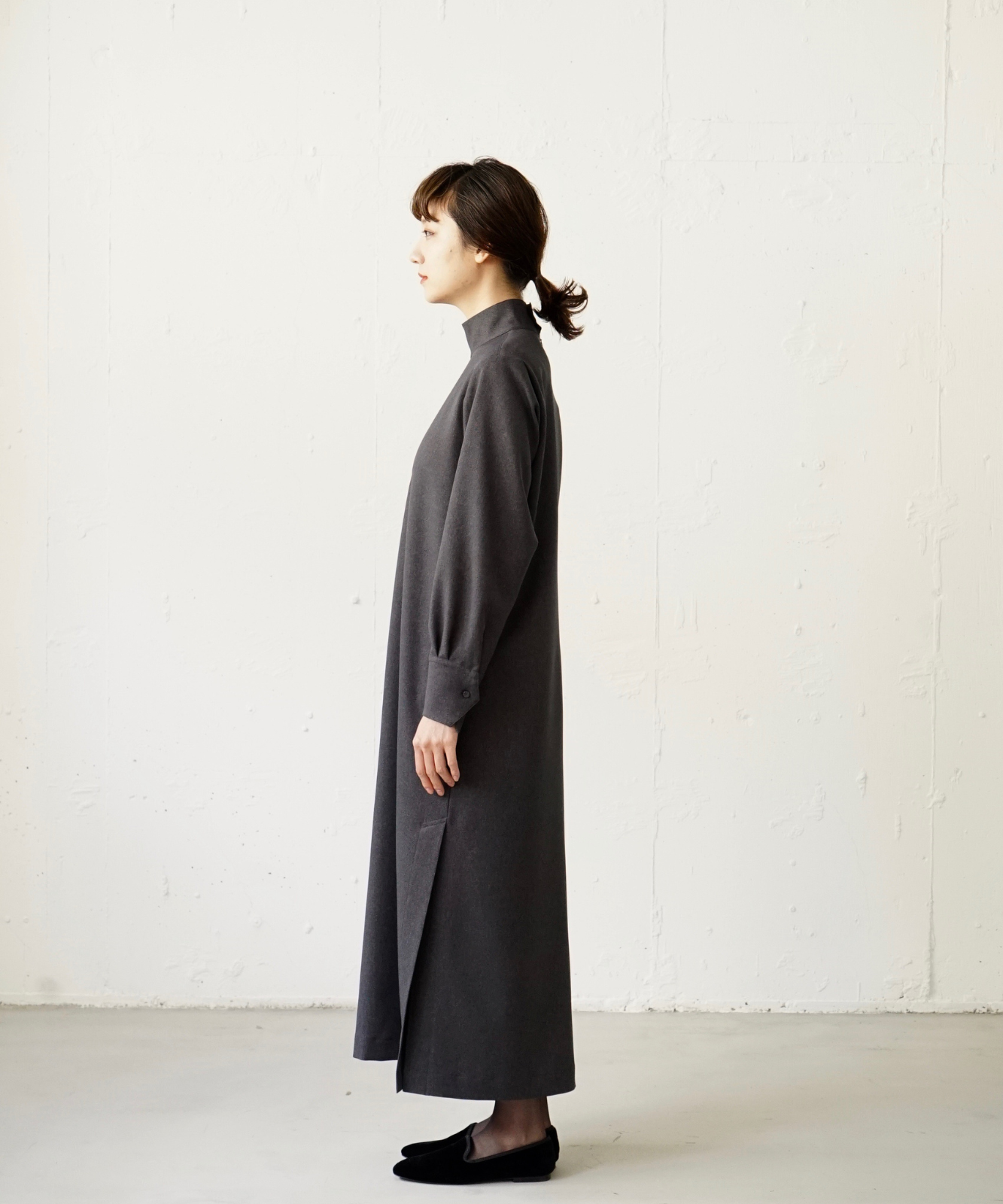 ≪予約販売≫high neck primitive one piece(ハイネックプリミティブワンピース)≪2023年7月21日13:00販売開始≫≪2023年10月下旬発送予定≫