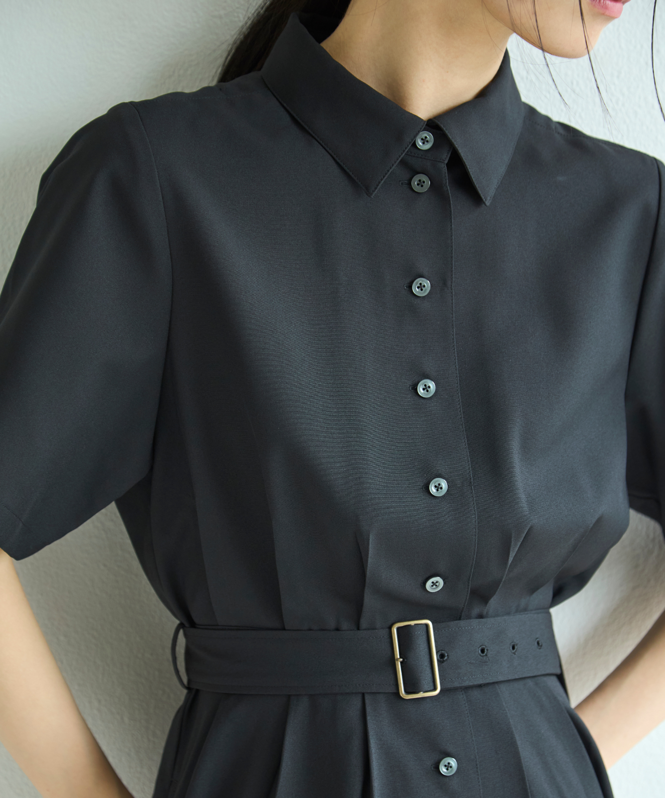 ≪予約販売≫【THE DRESS #62】shirt collar classical easy one piece(シャツカラークラシカルイージーワンピース)≪2025年6月13日17:00販売開始≫≪2025年7月発送予定≫