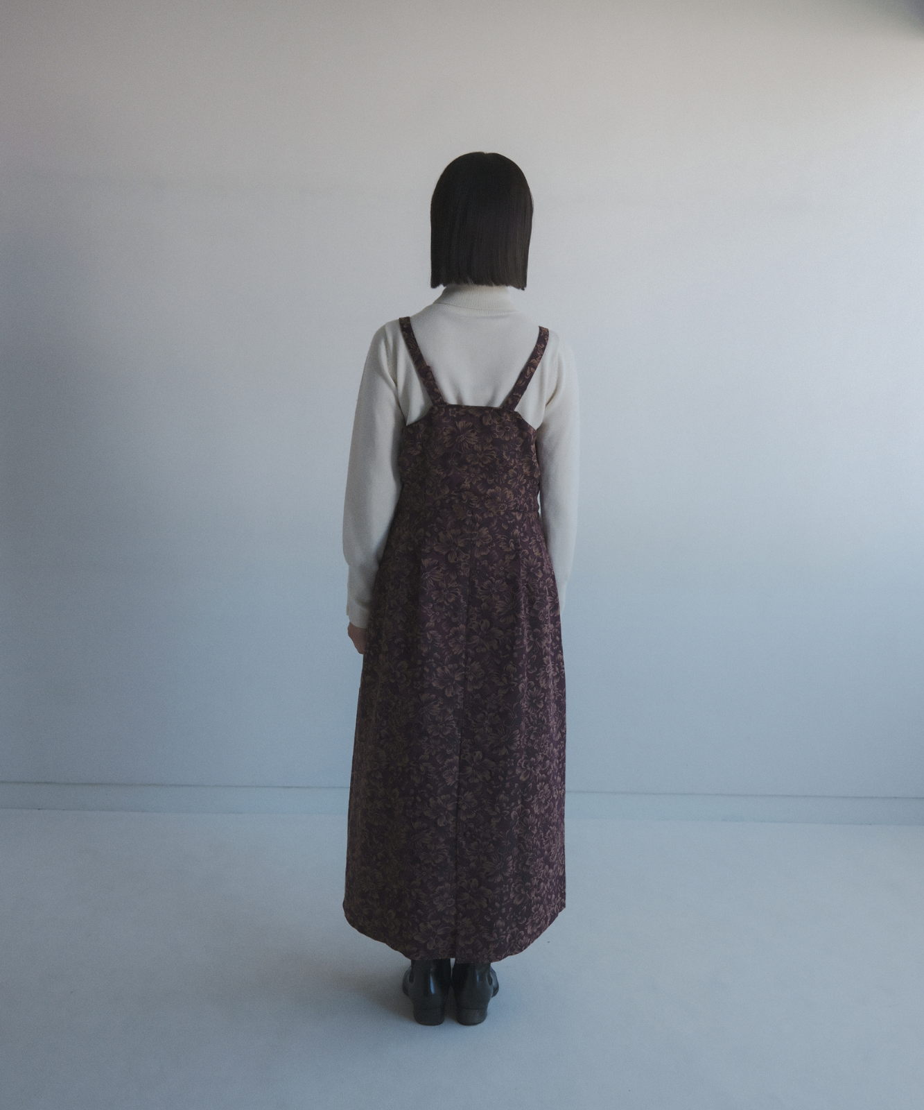 ≪在庫販売≫jacquard square jumper skirt(ジャカードスクエアジャンパースカート)≪2023年10月25日15:00販売開始≫