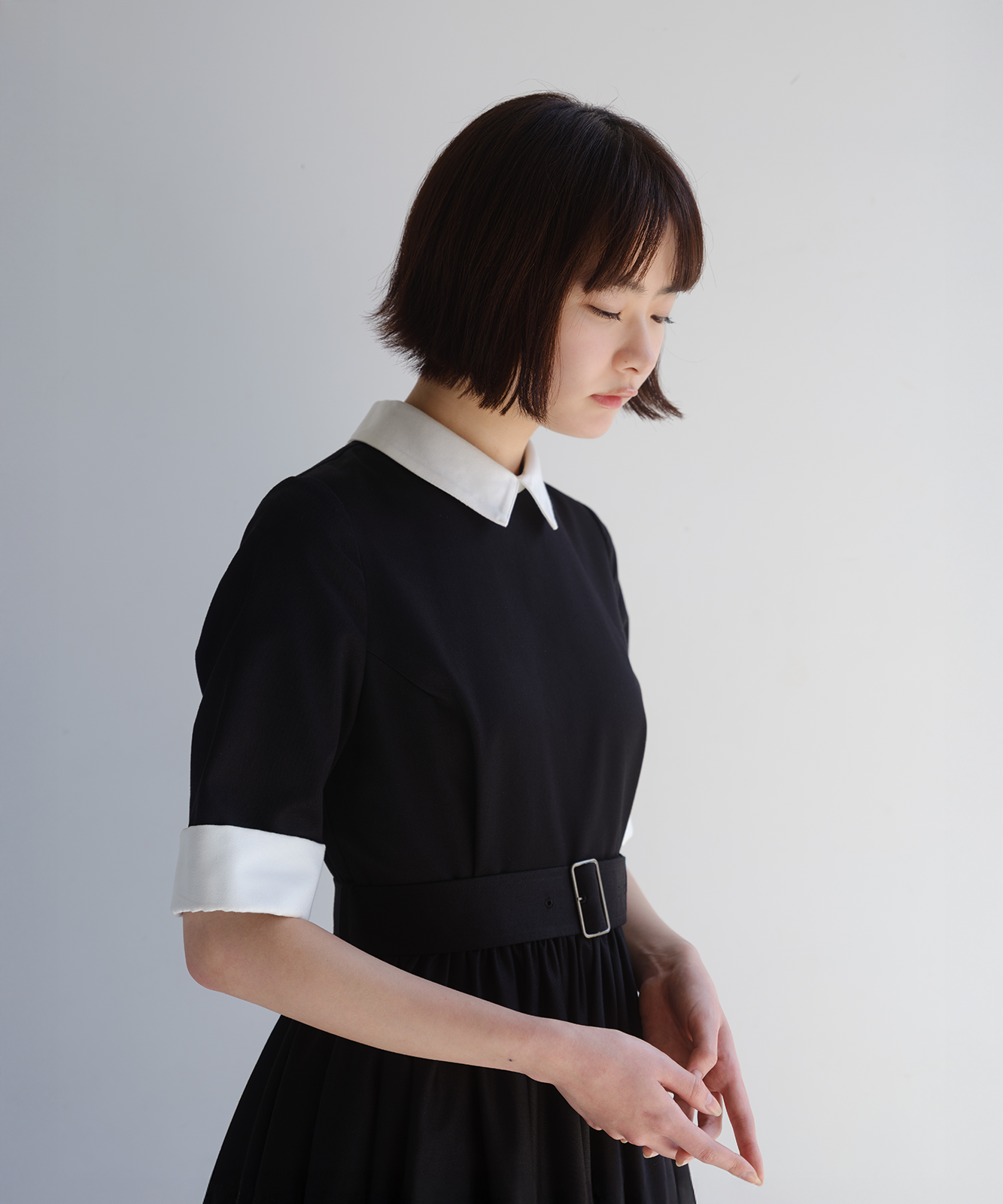 ≪通常販売≫【THE DRESS #22】bicolor one piece(バイカラーワンピース)