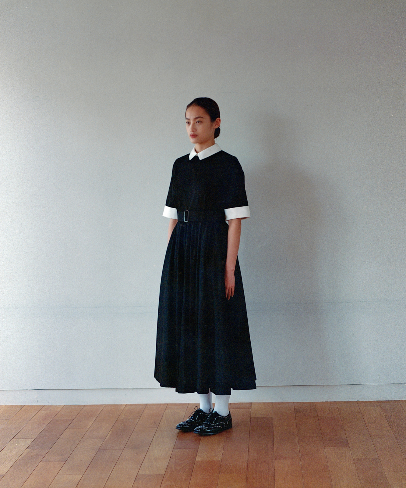 ≪通常販売≫【THE DRESS #22】bicolor one piece(バイカラーワンピース)