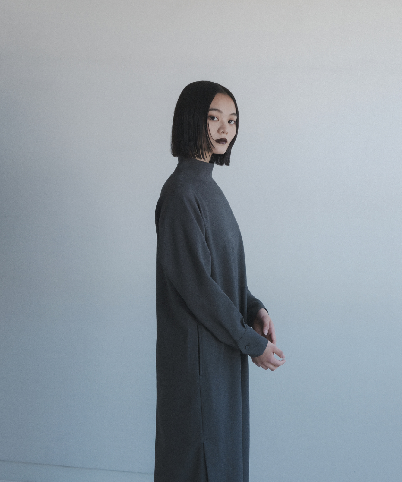≪在庫販売≫high neck primitive one piece(ハイネックプリミティブワンピース)≪2023年11月8日15:00販売開始≫