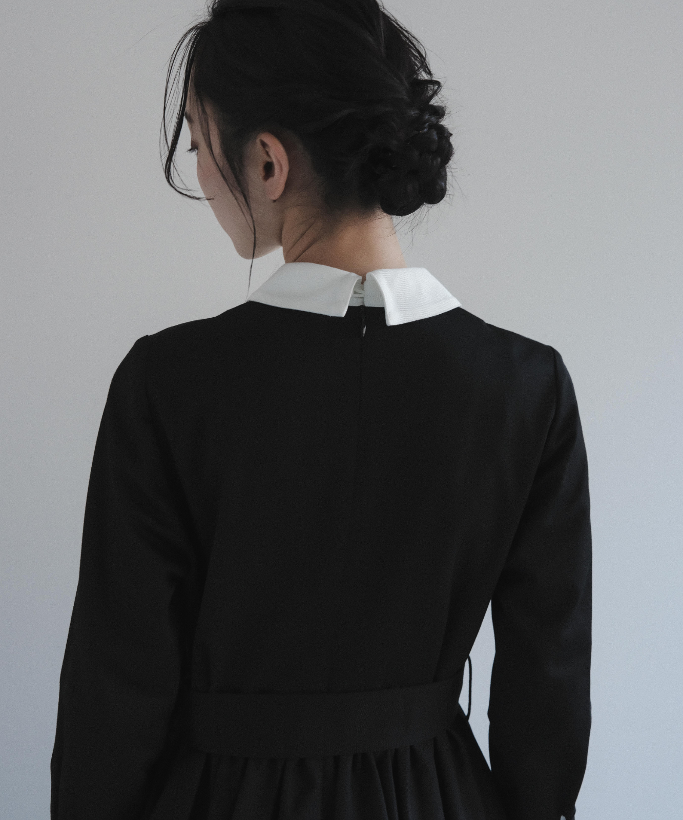 ≪通常販売≫【THE DRESS #32】double cuffs bicolor one piece(ダブルカフスバイカラーワンピース)≪2025年10月7日12:00販売開始≫