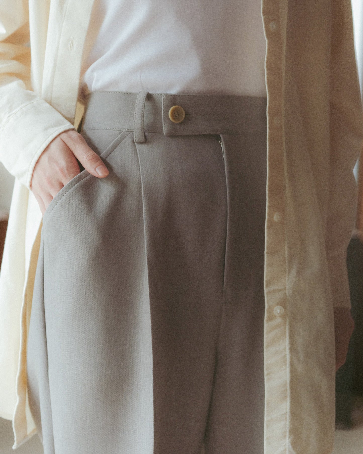 ≪在庫販売≫one tuck S.F. pants 22(ワンタックS.F.パンツ22)