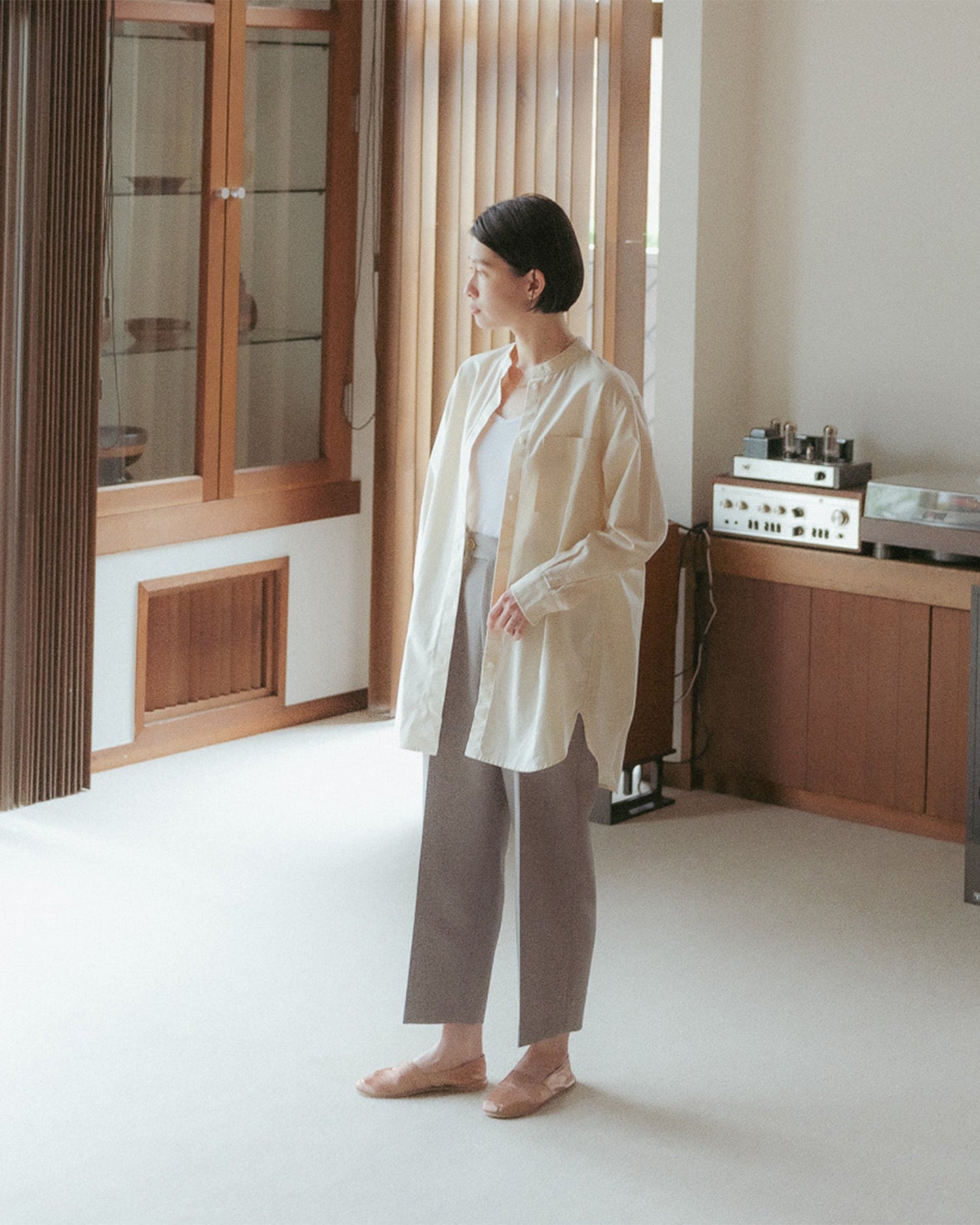 ≪在庫販売≫one tuck S.F. pants 22(ワンタックS.F.パンツ22)