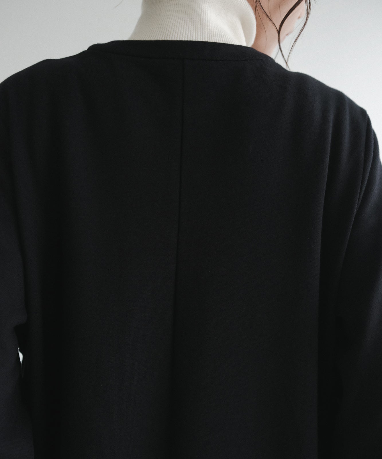 ≪通常販売≫henley neck volume sleeve one piece(ヘンリーネックボリュームスリーブワンピース)