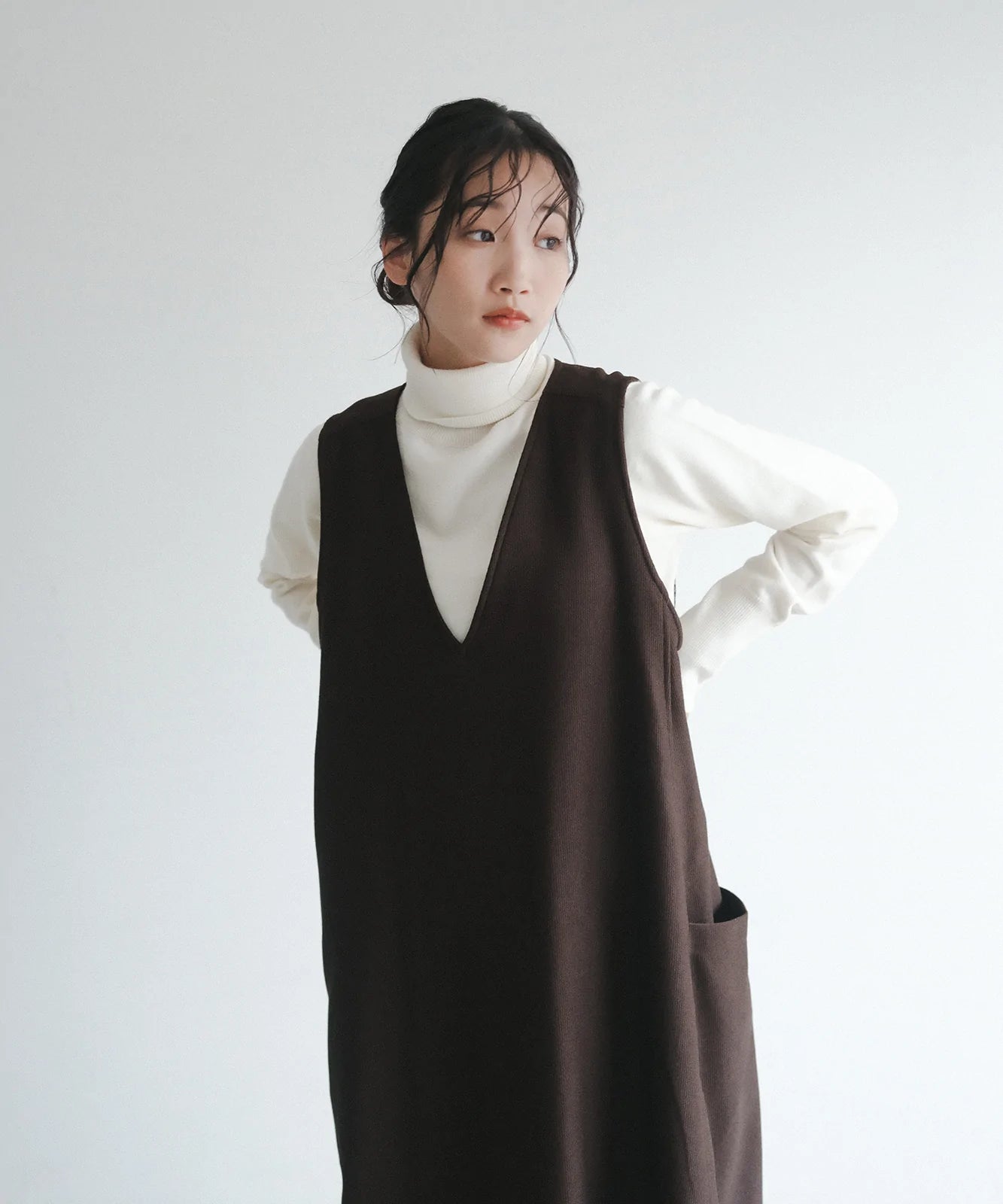 ≪予約販売≫easy jumper skirt(イージージャンパースカート)≪2023年7月21日13:00販売開始≫≪2023年10月下旬発送予定≫