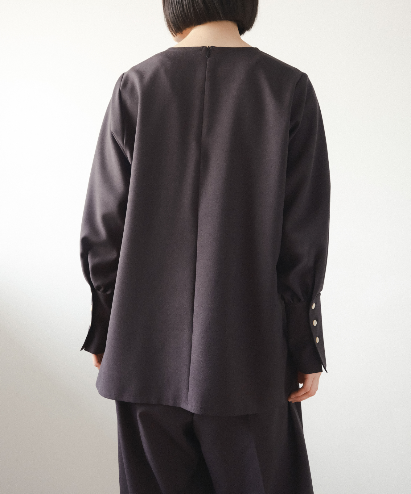 ≪通常販売≫vneck easy long blouse(Vネックイージーロングブラウス)≪2025年8月26日15:00販売開始≫