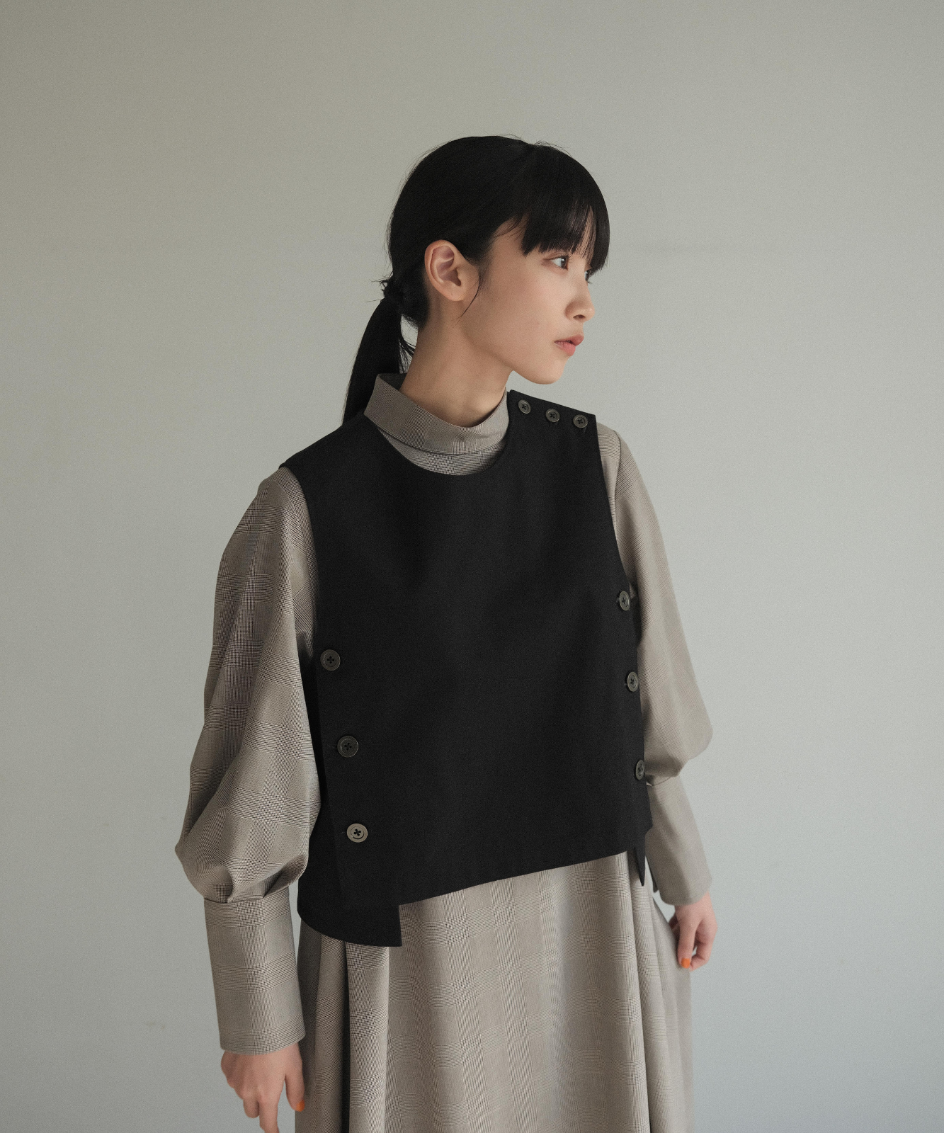 ≪予約販売≫cotton flap vest（コットンフラップベスト）≪2024年1月