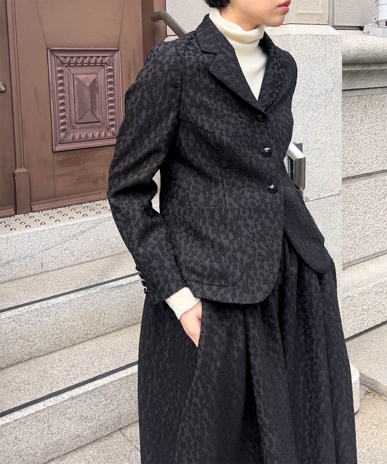 ≪予約販売≫【THE DRESS #44 】 “ blanca ” jacket(ブランカ ジャケット)≪2023年8月4日19:00販売開始≫≪2023年10月上旬発送予定≫