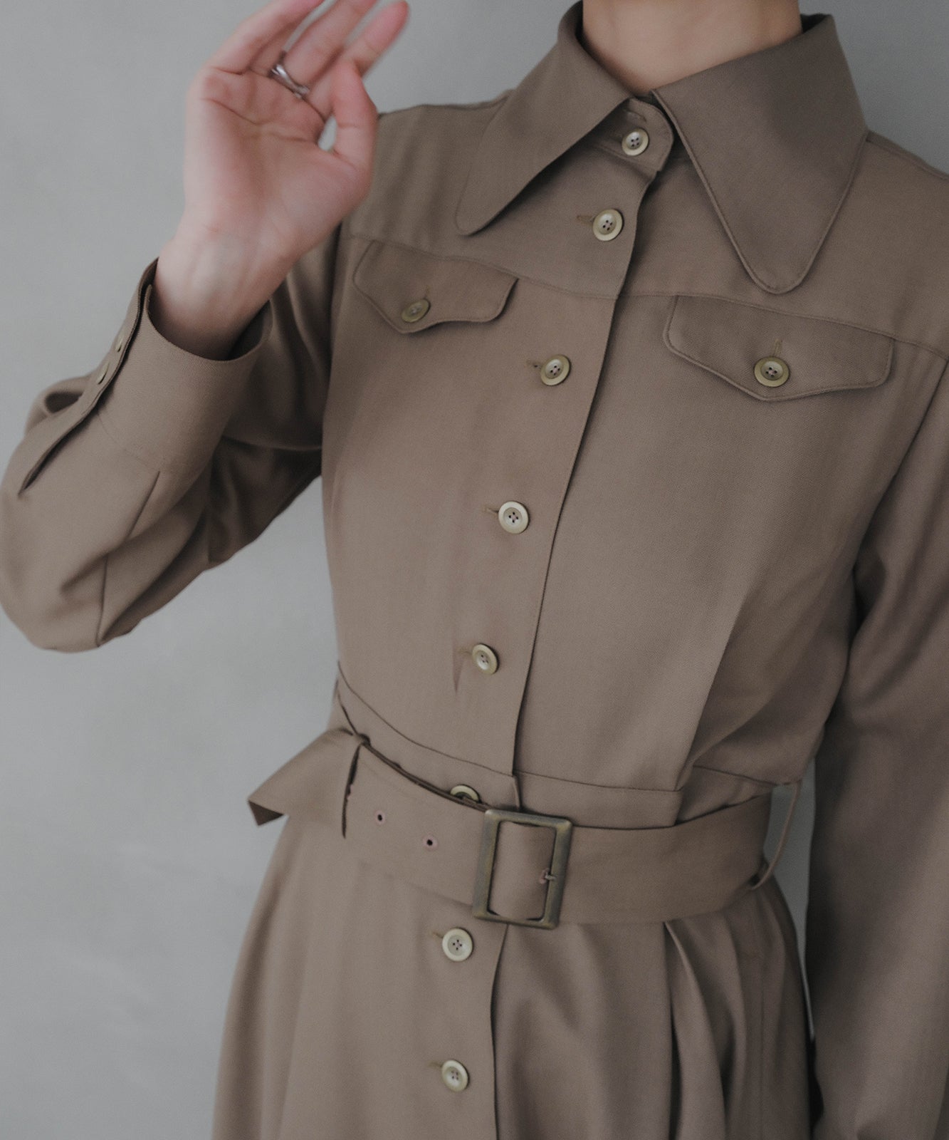 ≪予約販売≫primitive safari dress(プリミティブサファリドレス)≪2023年8月4日19:00販売開始≫≪2023年9月下旬発送予定≫