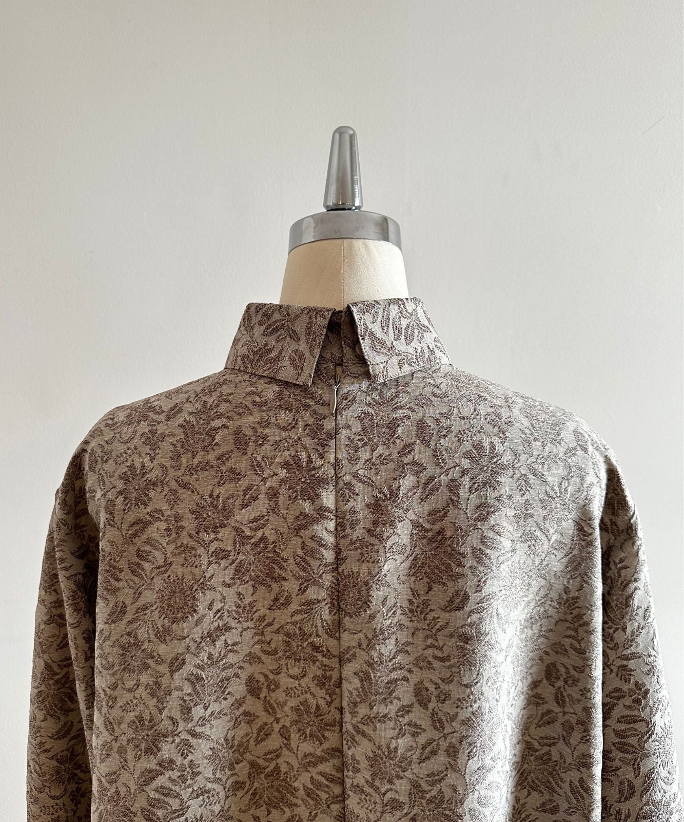 ≪通常販売≫jacquard button down one piece(ジャカードボタンダウンワンピース)