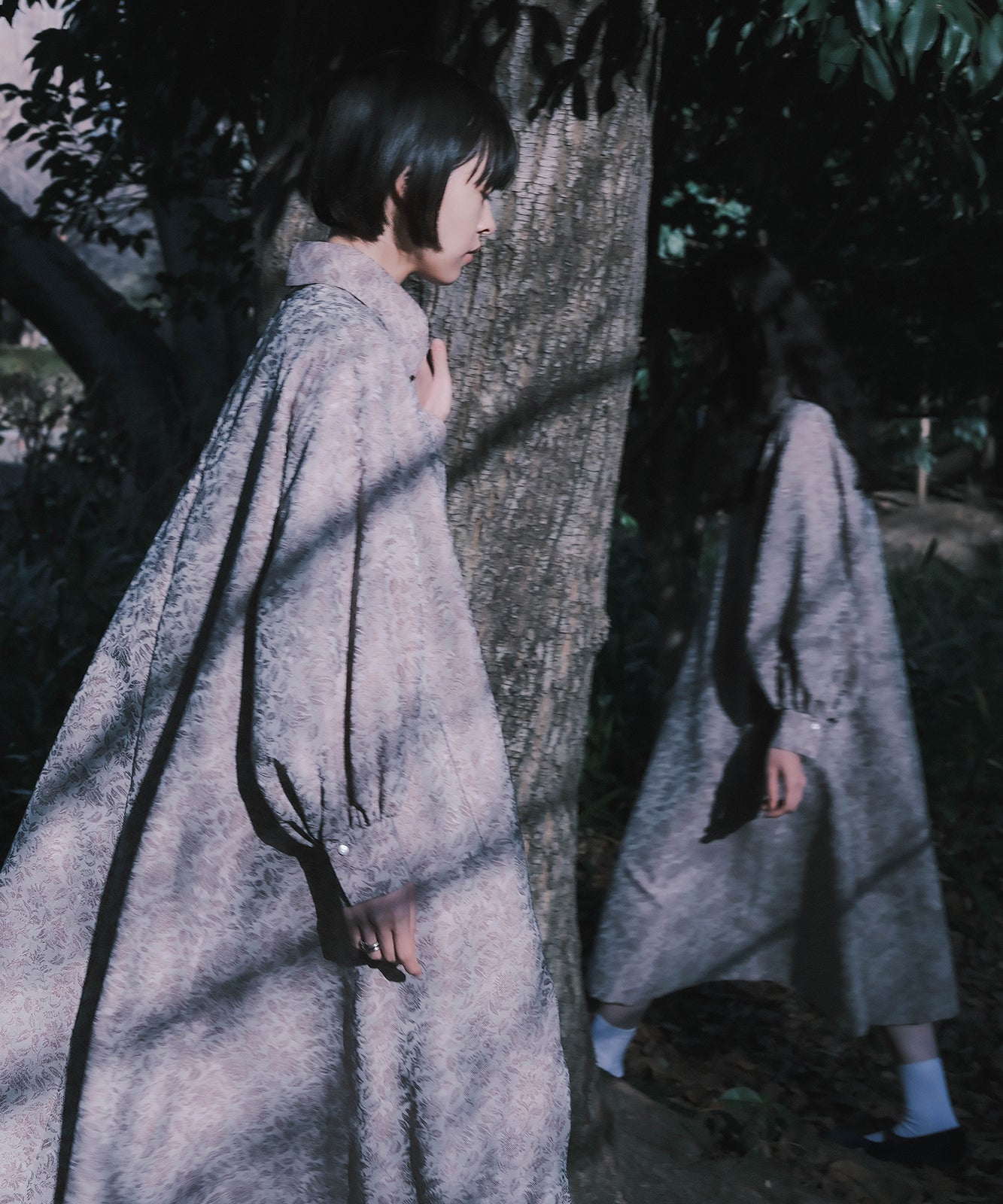 ≪予約販売≫jacquard button down one piece(ジャカードボタンダウンワンピース)≪2023年7月7日13:00販売開始≫≪2023年9月下旬発送予定≫