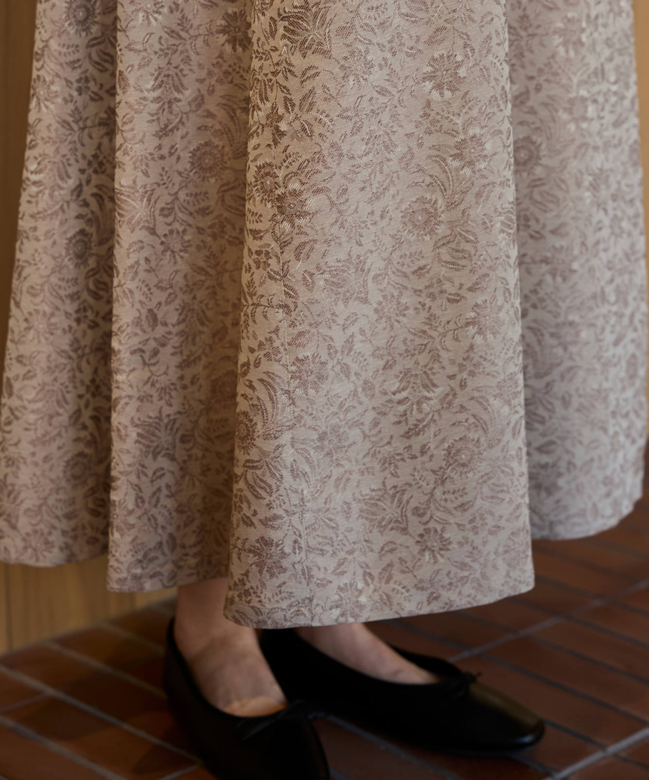 ≪通常販売≫jacquard button down one piece(ジャカードボタンダウンワンピース)