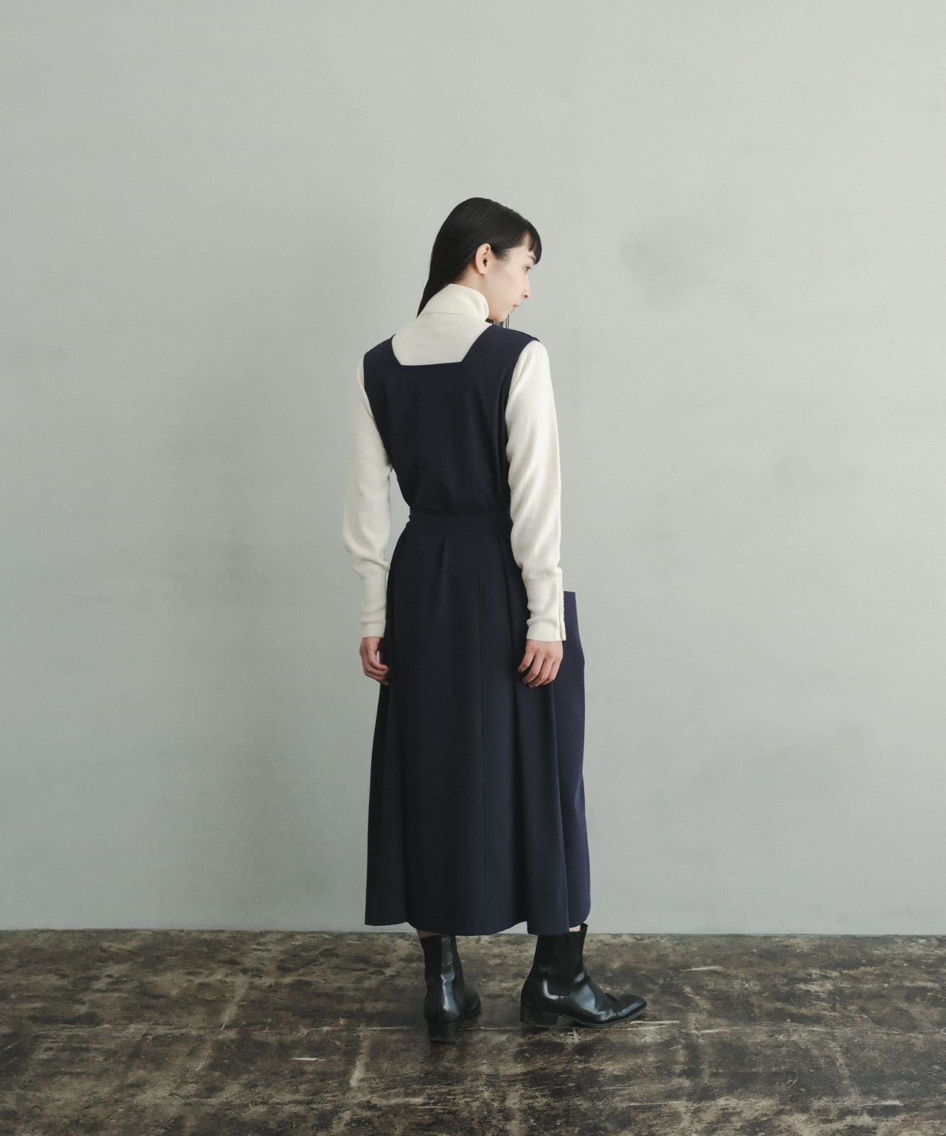 ≪予約販売≫2way toro jumper skirt (2way トロジャンパースカート)≪2023年9月15日15:00販売開始≫≪2023年11月下旬発送予定≫