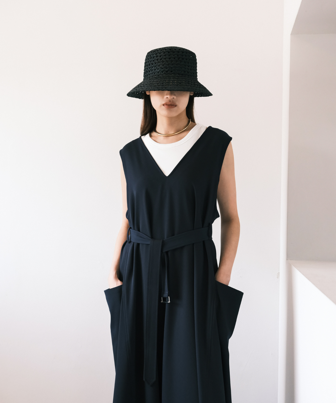 【最終値下げ】Filvoir フィルボワール メリージャンパースカート ≪通常販売≫2way toro jumper skirt (2way トロジャンパー