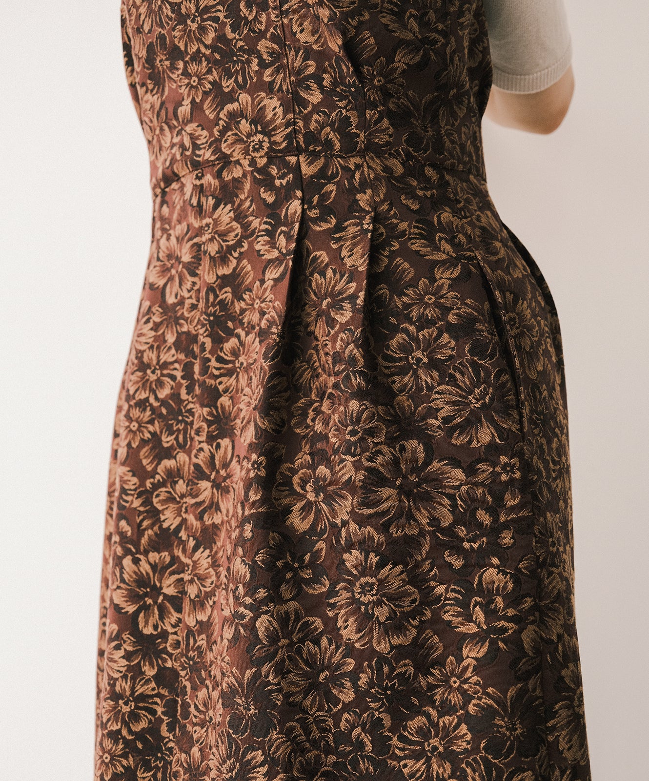 ≪予約販売≫jacquard square jumper skirt(ジャカードスクエアジャンパースカート)≪2023年6月12日21:00販売開始≫≪2023年9月上旬発送予定≫