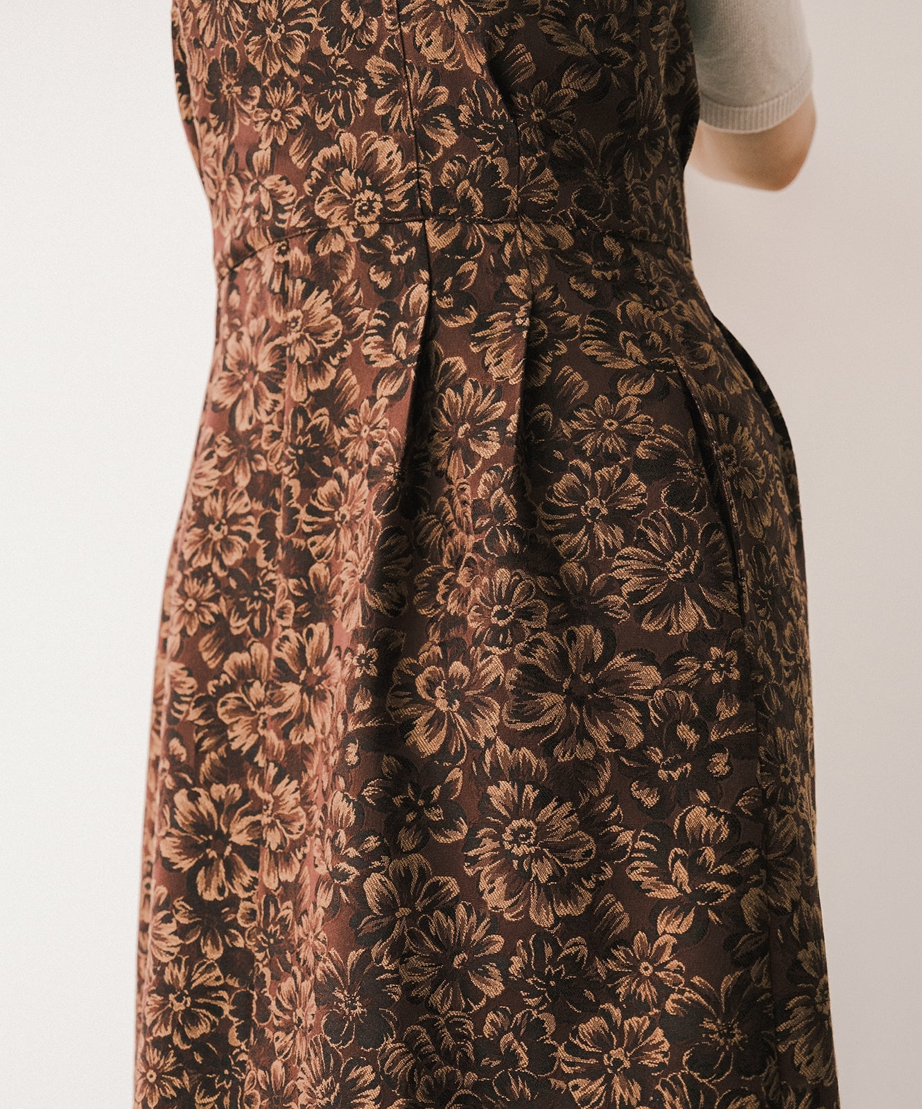 ≪在庫販売≫jacquard square jumper skirt(ジャカードスクエアジャンパースカート)≪2023年10月25日15:00販売開始≫