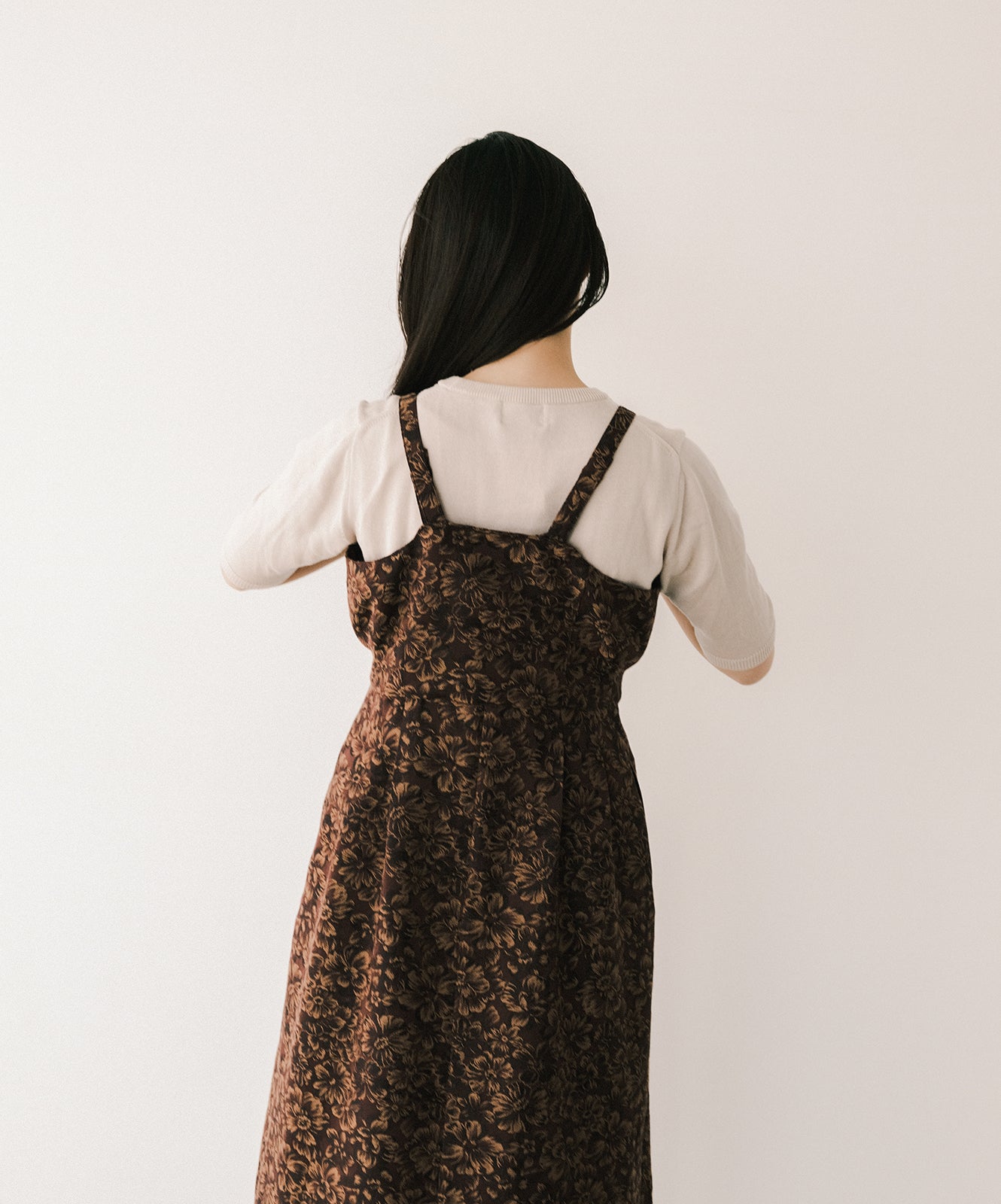 ≪予約販売≫jacquard square jumper skirt(ジャカードスクエアジャンパースカート)≪2023年6月12日21:00販売開始≫≪2023年9月上旬発送予定≫
