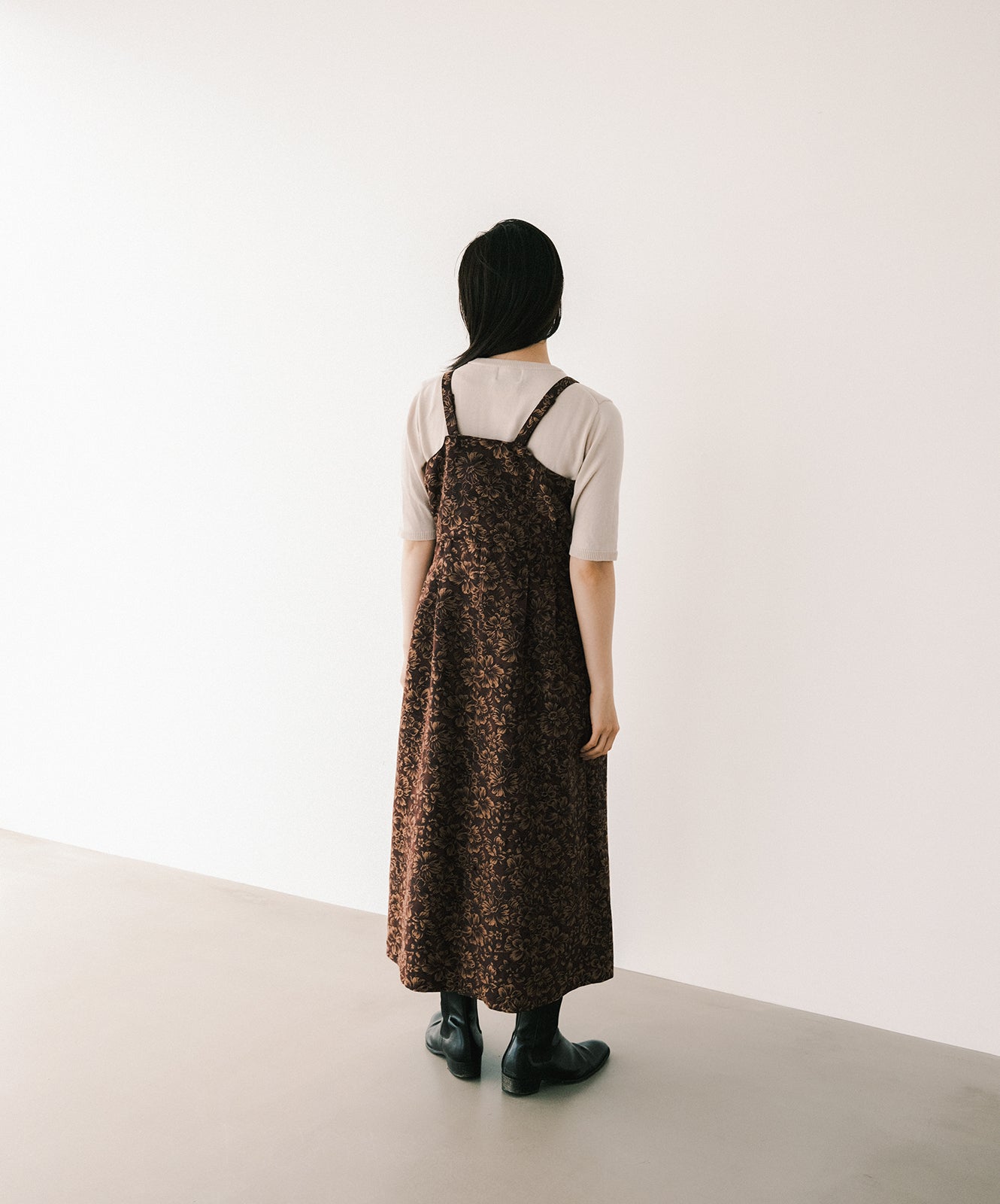 ≪予約販売≫jacquard square jumper skirt(ジャカードスクエアジャンパースカート)≪2023年6月12日21:00販売開始≫≪2023年9月上旬発送予定≫
