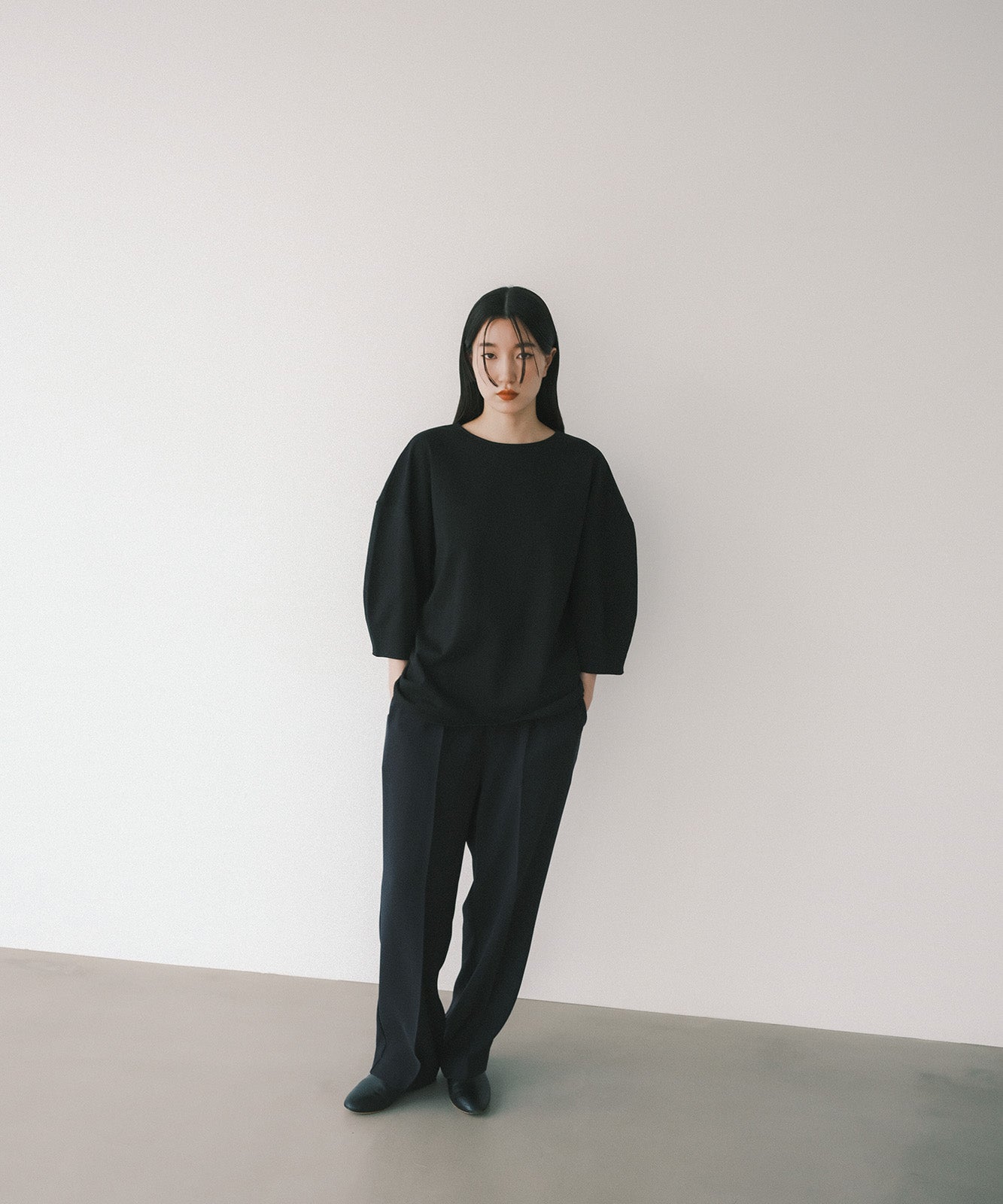 ≪在庫販売≫sode volume Tshirt(袖ボリュームTシャツ)≪2023年8月1日19:00販売開始≫
