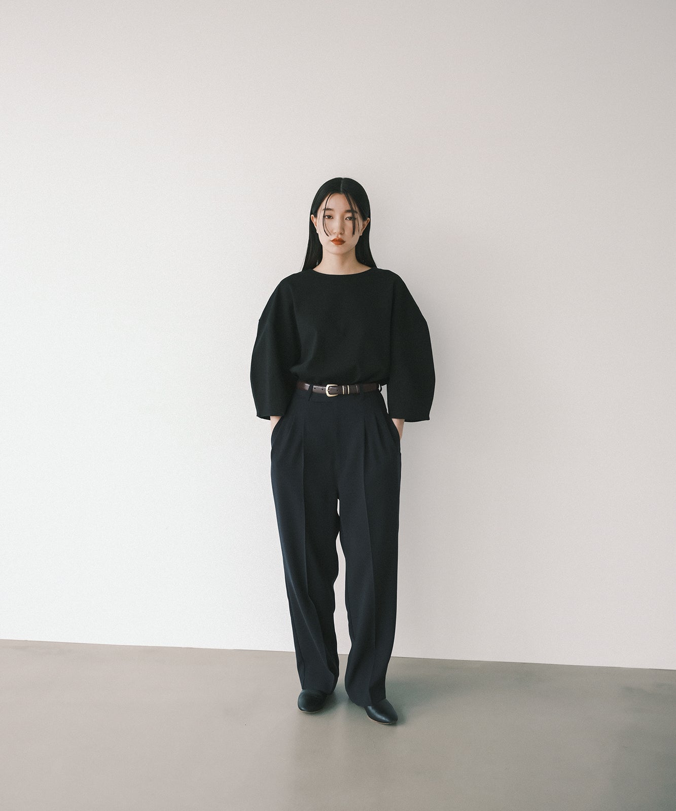 ≪在庫販売≫sode volume Tshirt(袖ボリュームTシャツ)≪2023年8月1日19:00販売開始≫