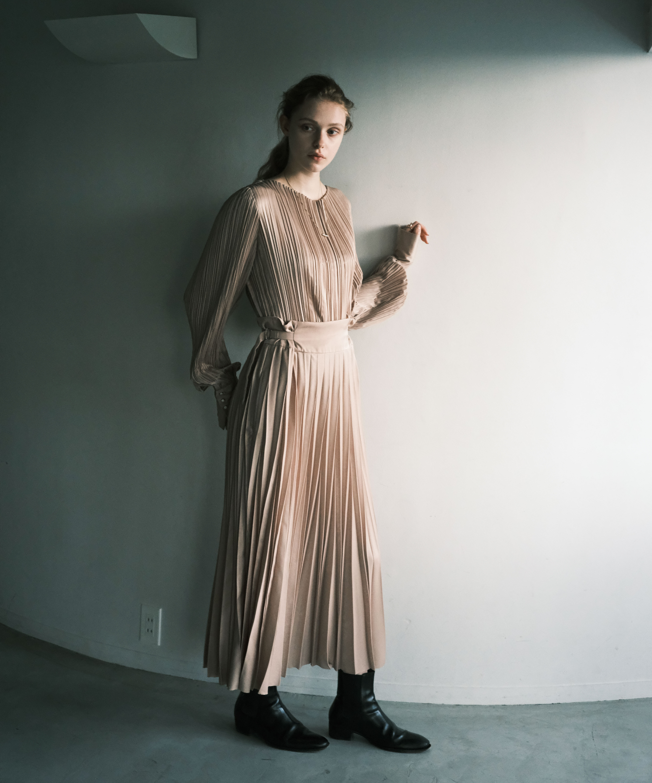 ≪通常販売≫pleats adjust skirt(プリーツアジャストスカート)