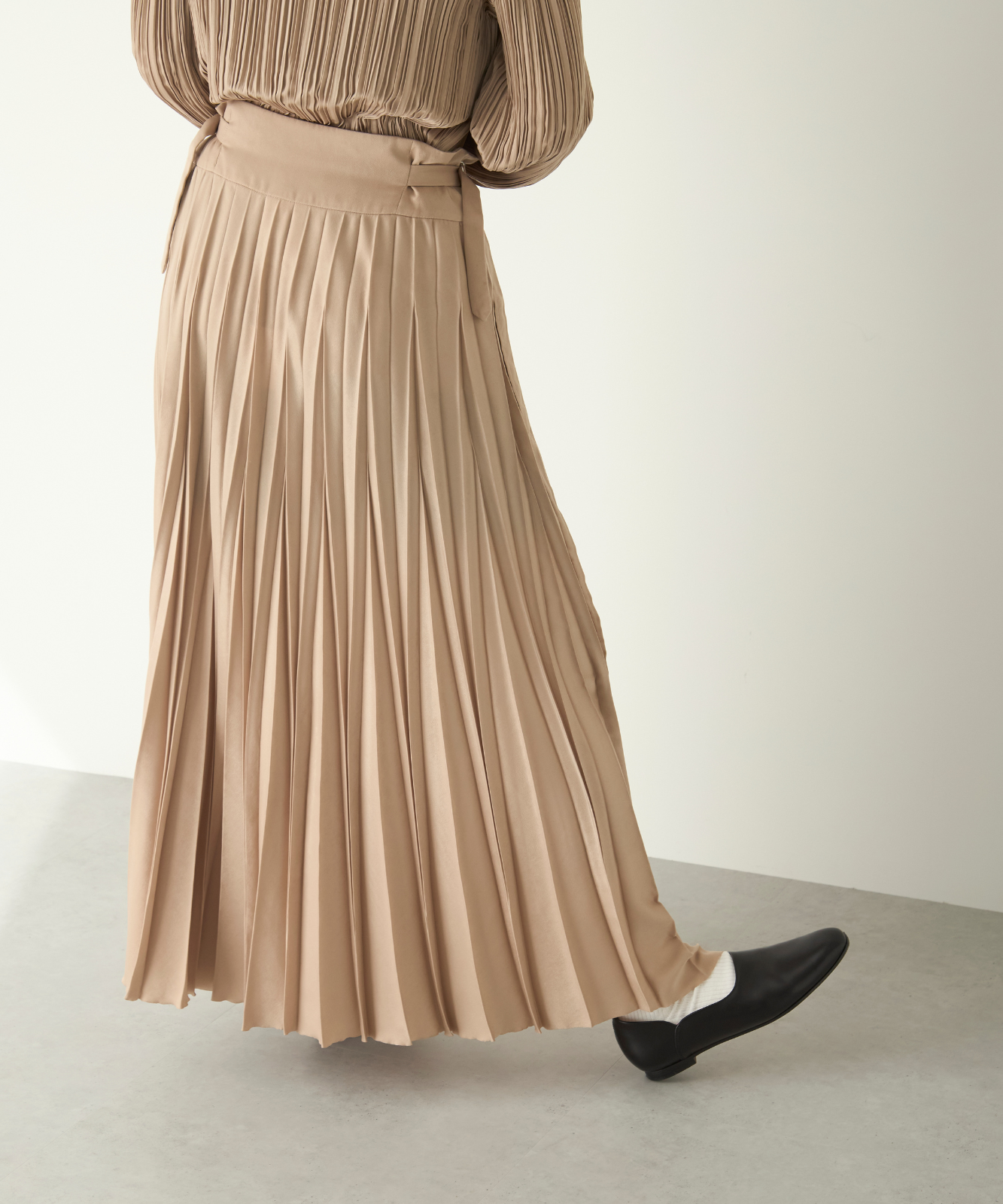 ≪通常販売≫pleats adjust skirt(プリーツアジャストスカート)