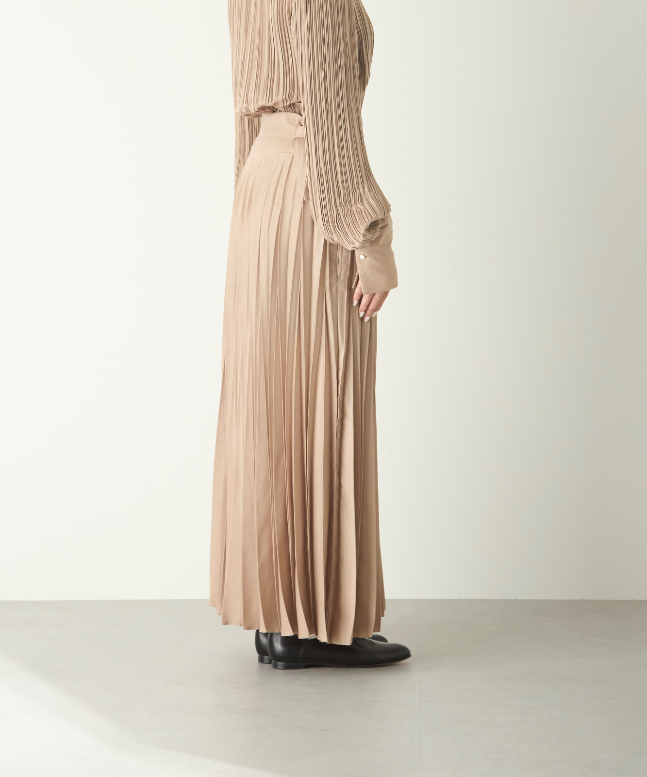 ≪通常販売≫pleats adjust skirt(プリーツアジャストスカート)