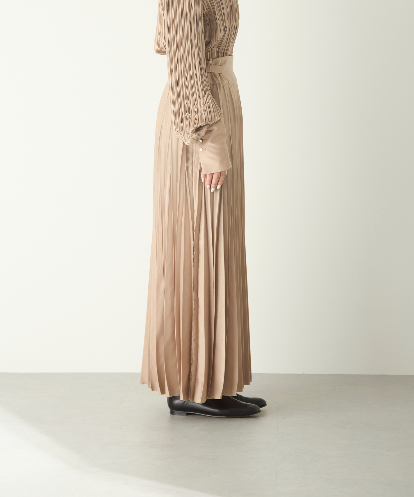 ≪通常販売≫pleats adjust skirt(プリーツアジャストスカート)