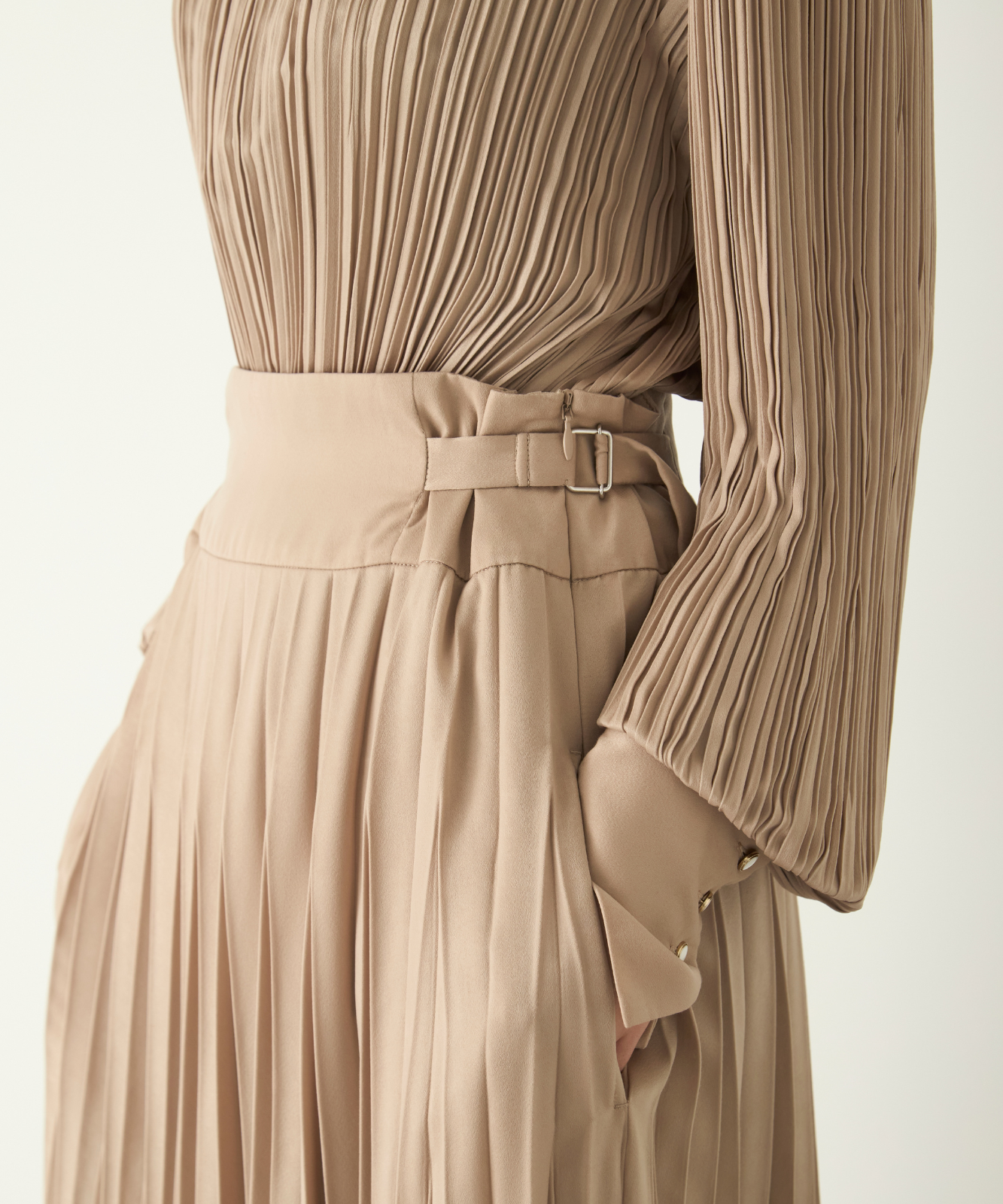 ≪通常販売≫pleats adjust skirt(プリーツアジャストスカート)