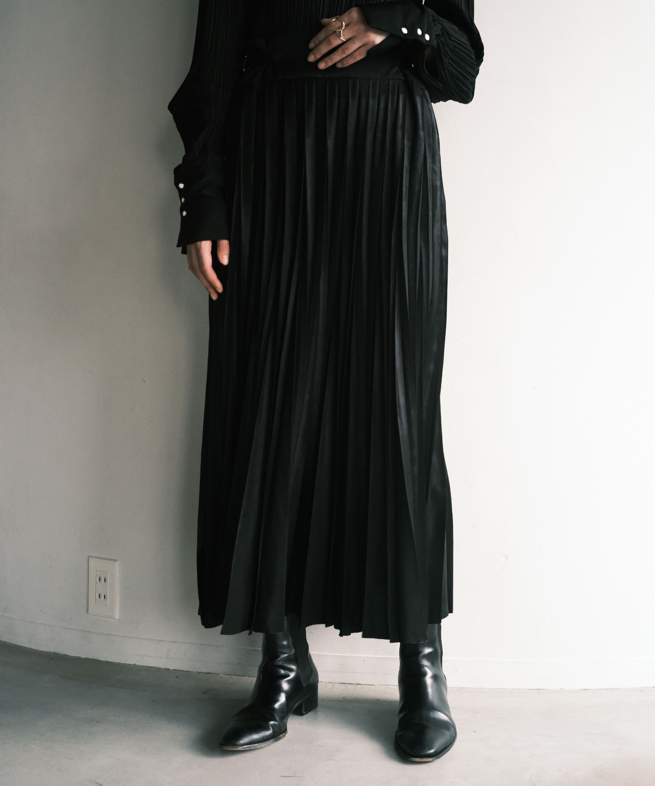 ≪通常販売≫pleats adjust skirt(プリーツアジャストスカート)