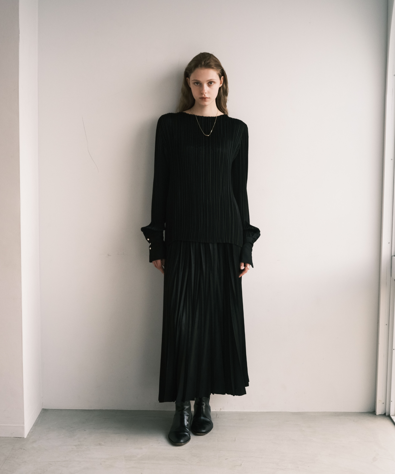 ≪通常販売≫pleats adjust skirt(プリーツアジャストスカート)