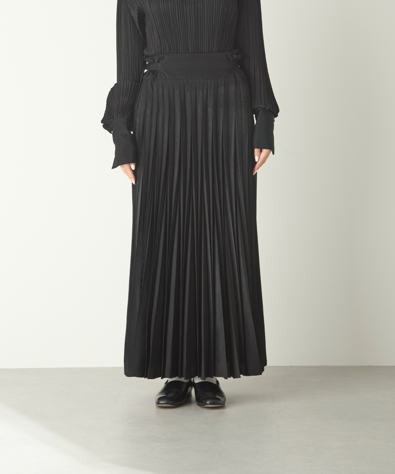 ≪通常販売≫pleats adjust skirt(プリーツアジャストスカート)