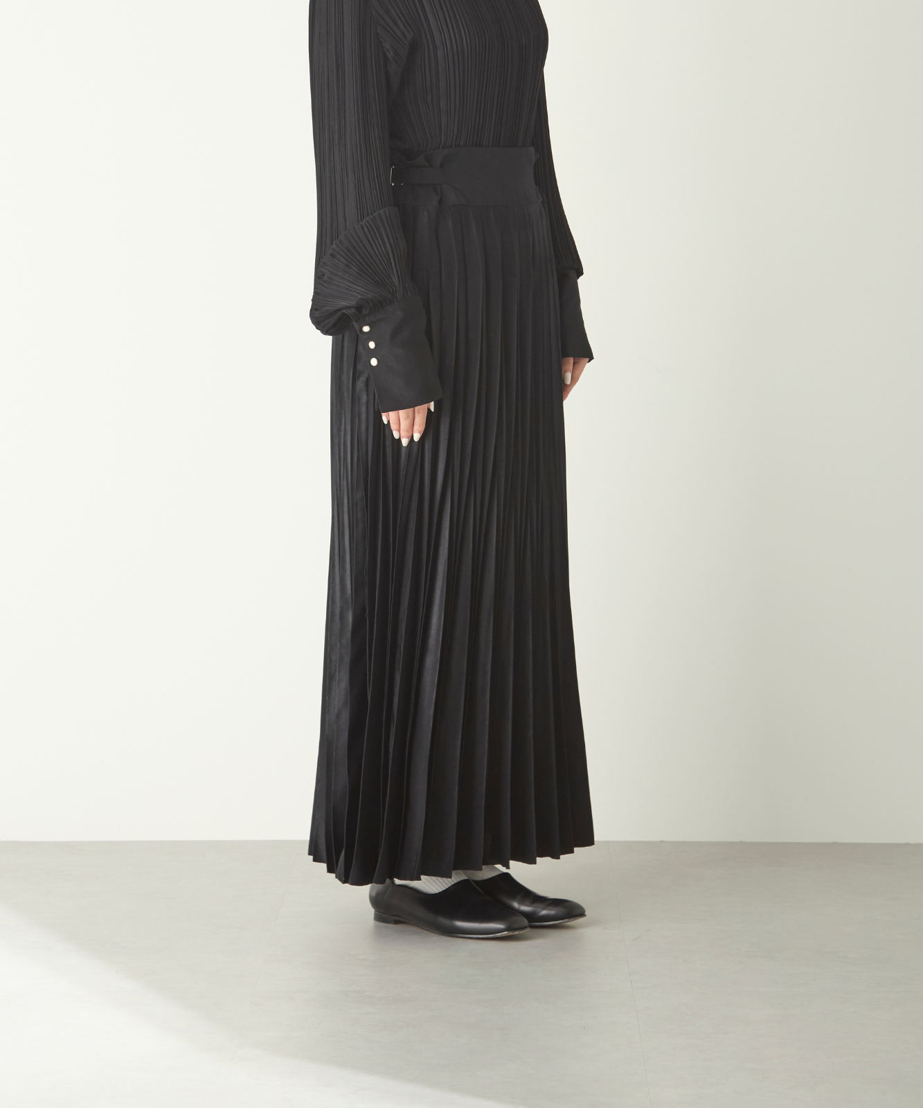≪通常販売≫pleats adjust skirt(プリーツアジャストスカート)